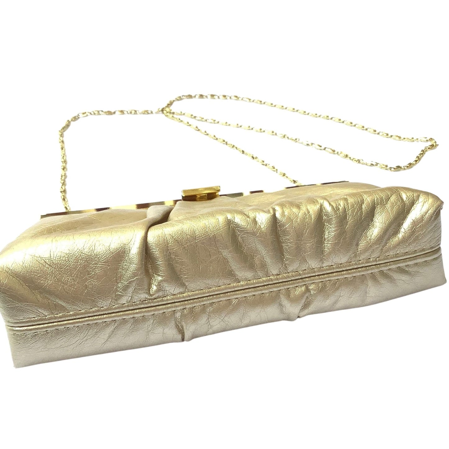 Vintage Gunne Sax Bag Gold / Man Made / Vintage 1990s