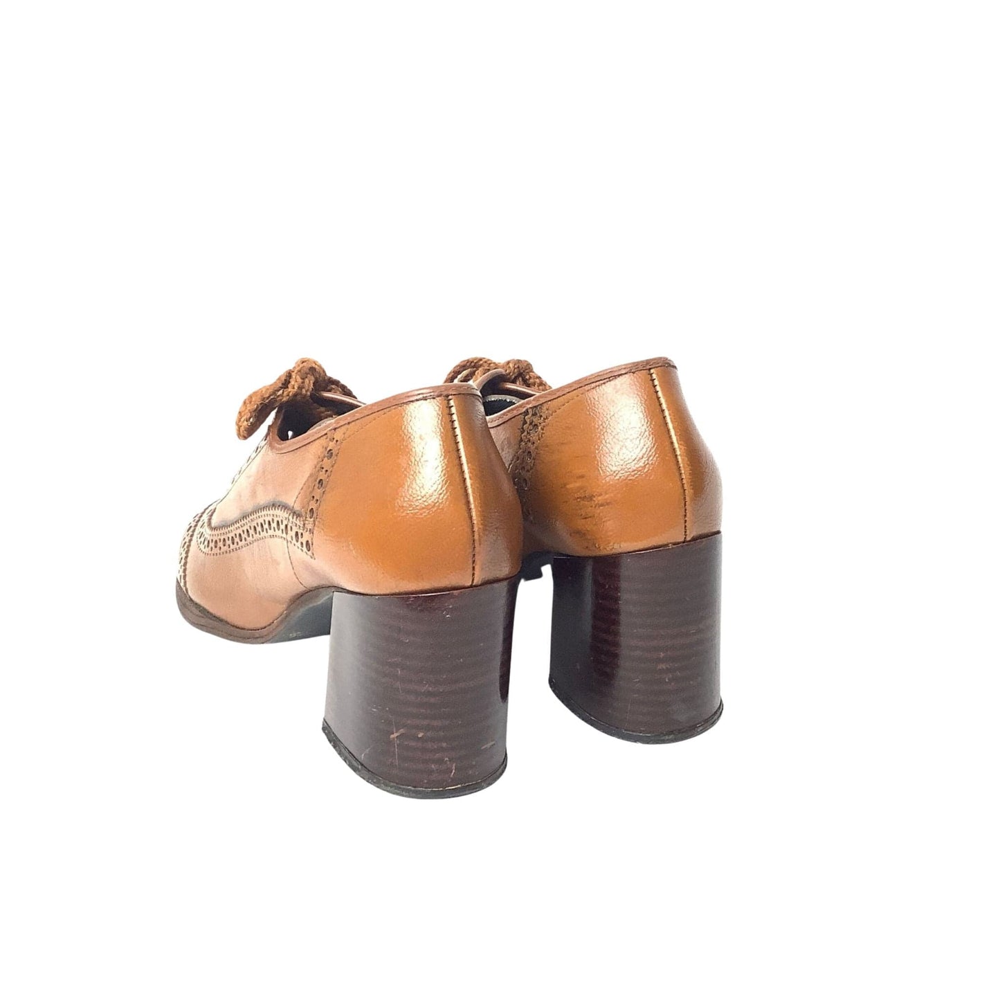 Vintage Heeled Brogues