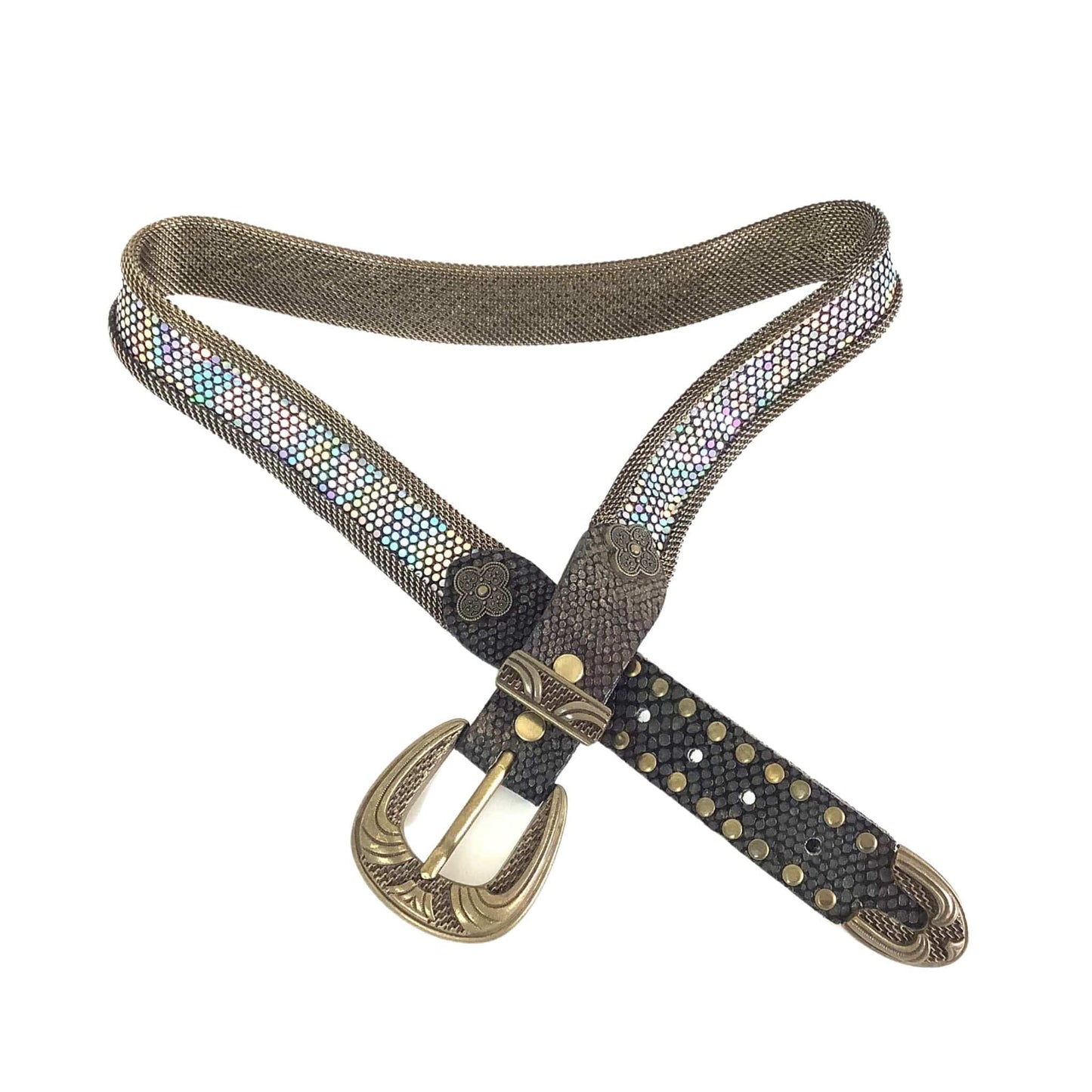 Vintage Holographic Belt