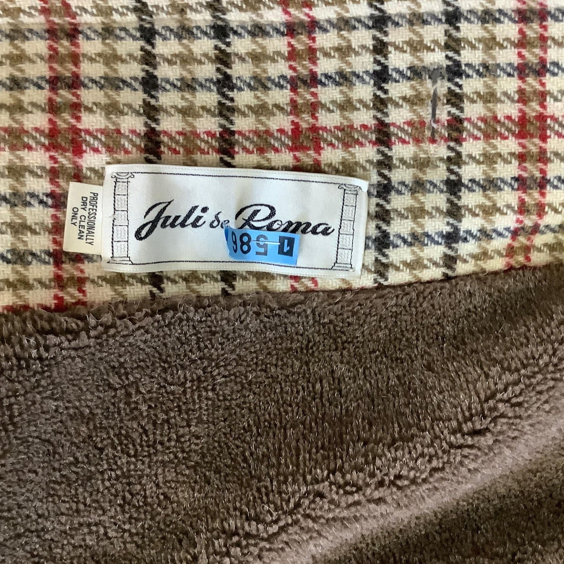 Vintage Houndstooth Coat