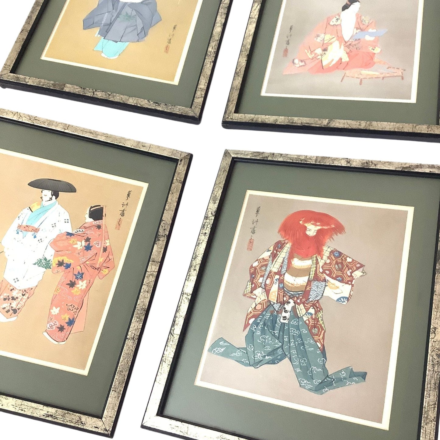 Vintage Kabuki Wall Art