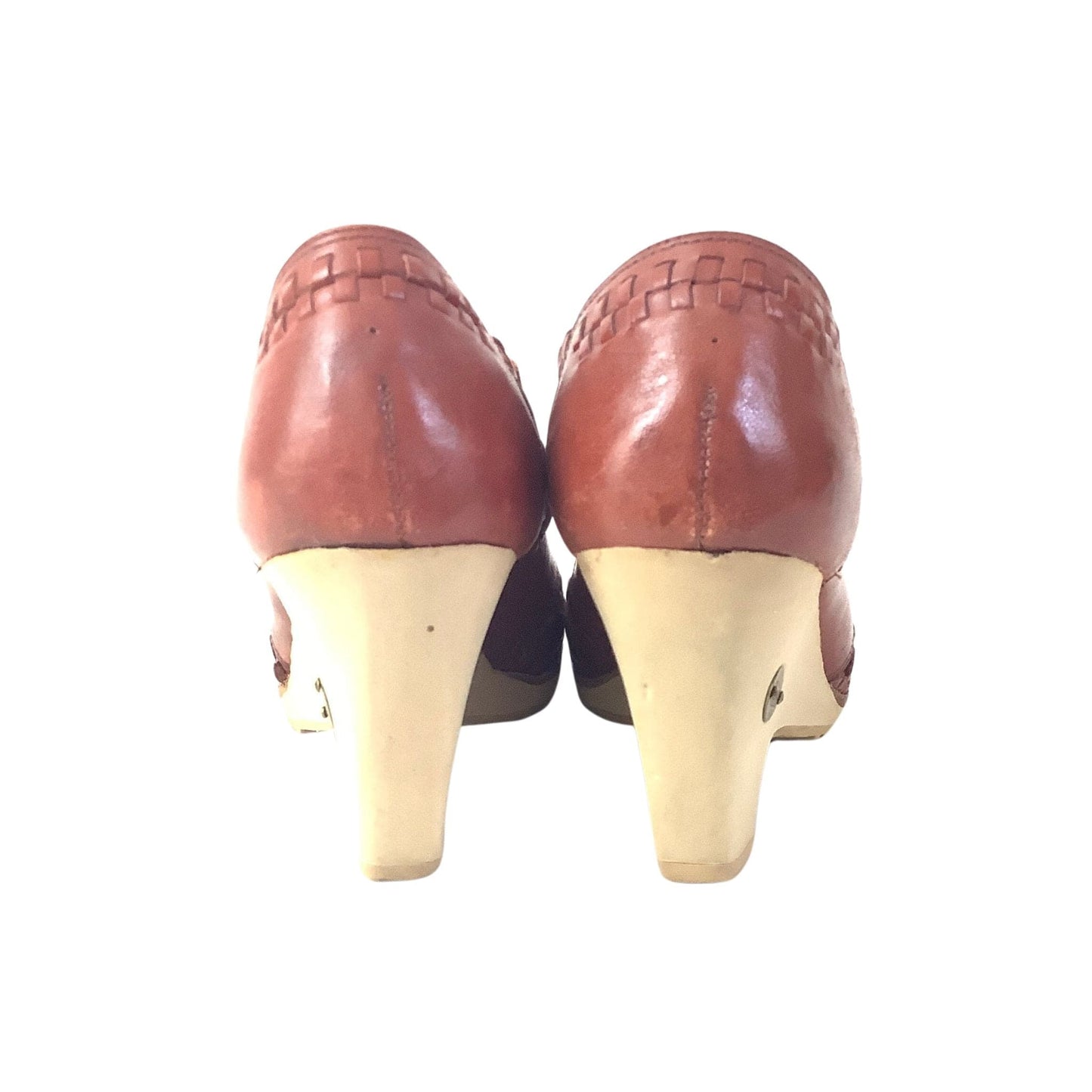 Vintage Lace-up Heels