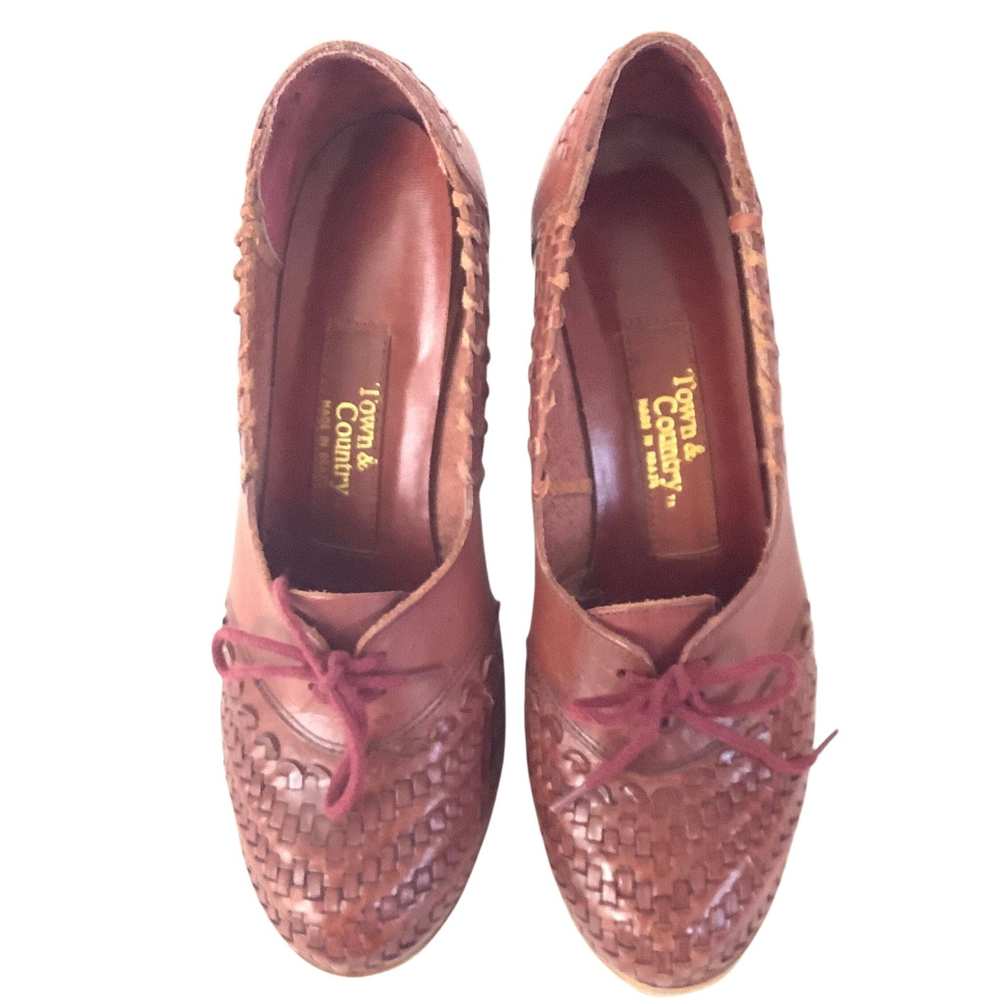 Vintage Lace-up Heels