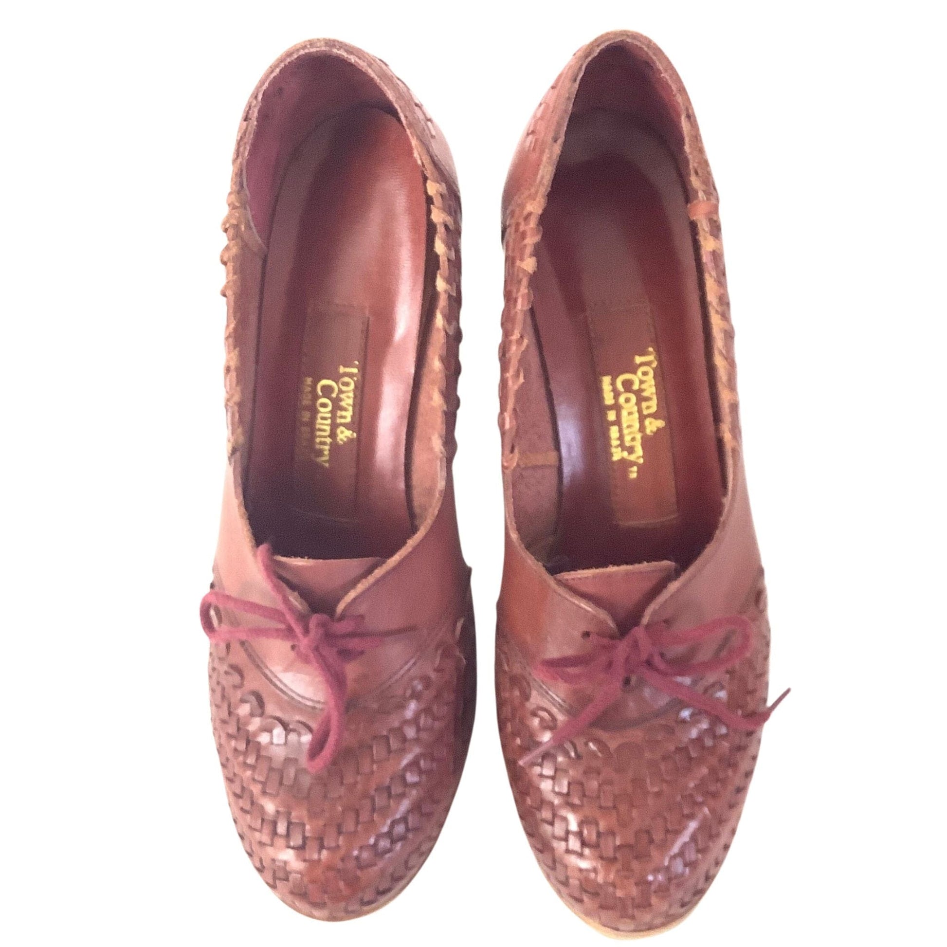 Vintage Lace-up Heels