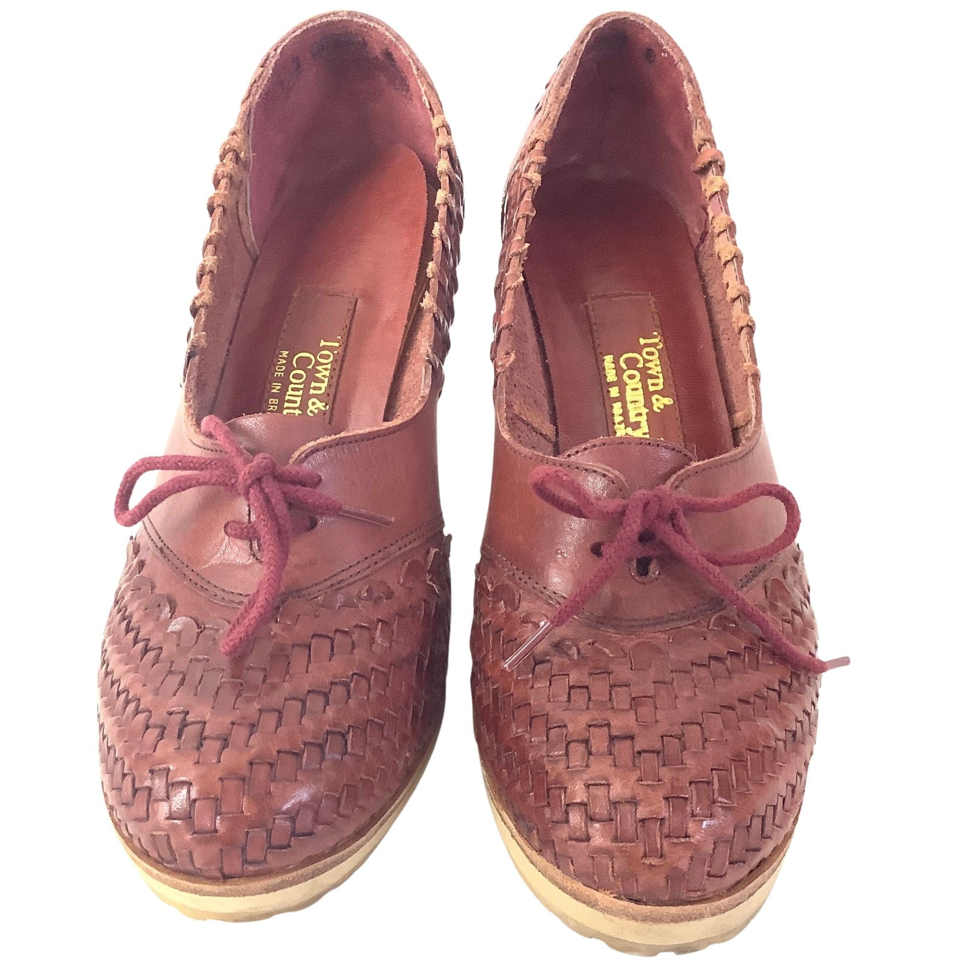 Vintage Lace-up Heels