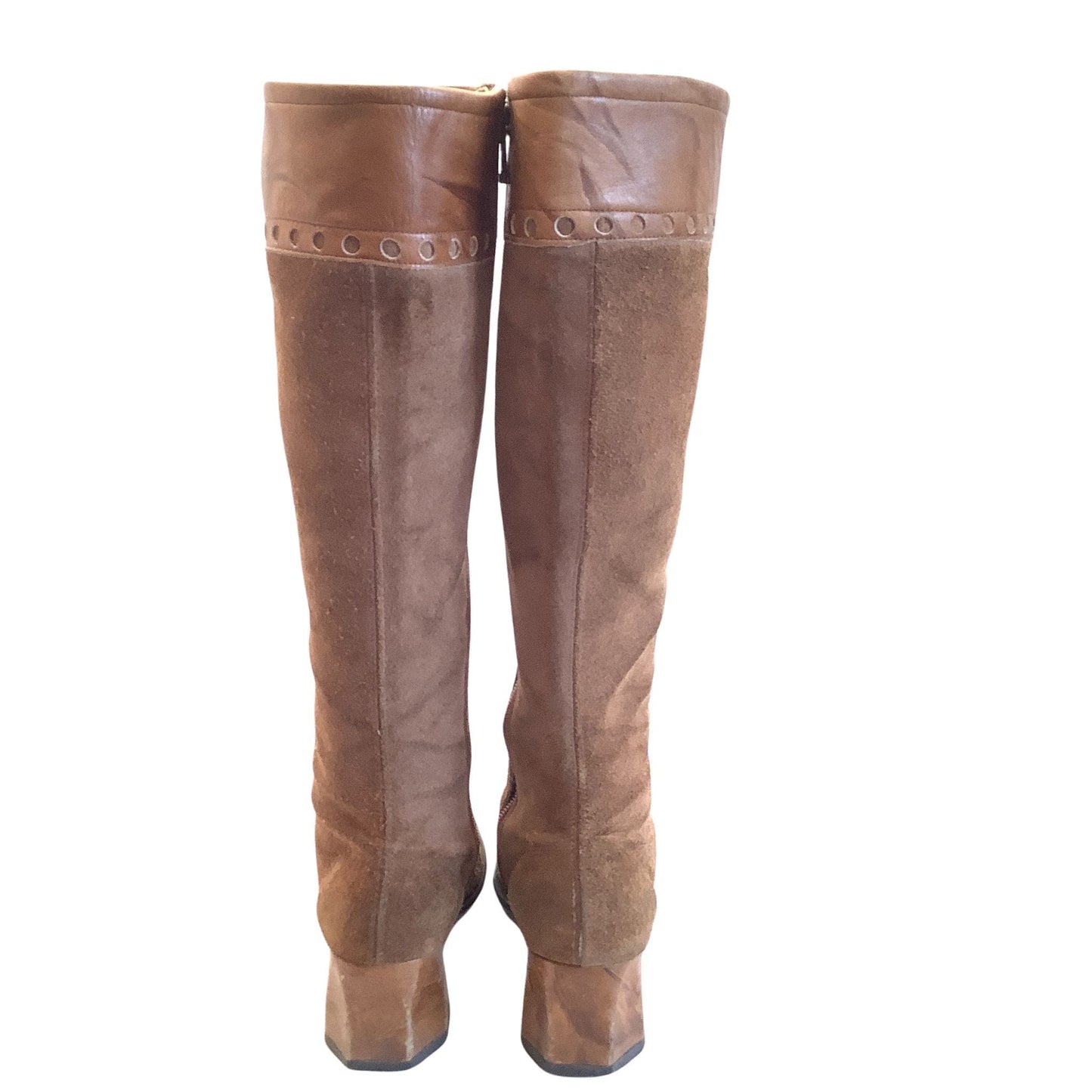 Vintage Leather GoGo Boots