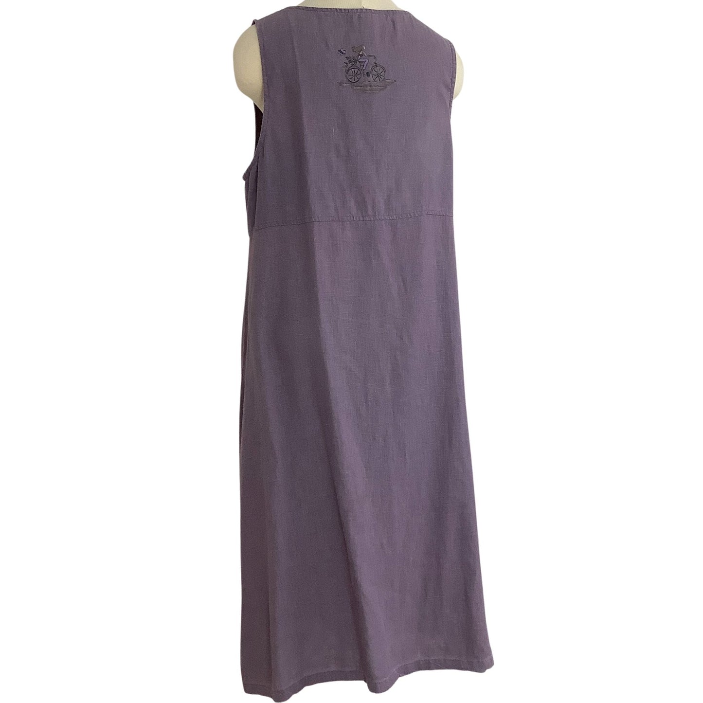 Vintage Linen Dress Outfit