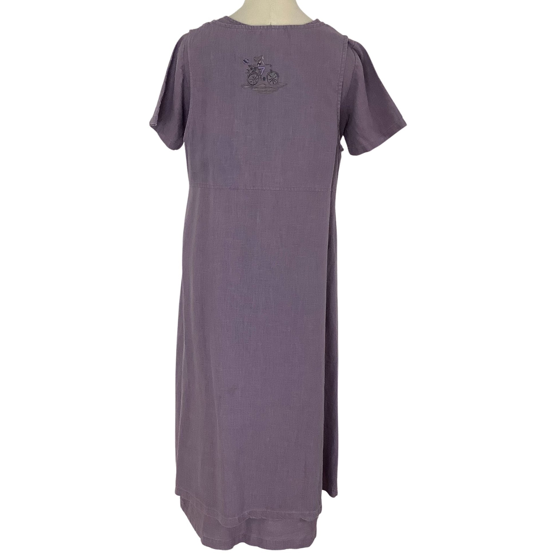 Vintage Linen Dress Outfit