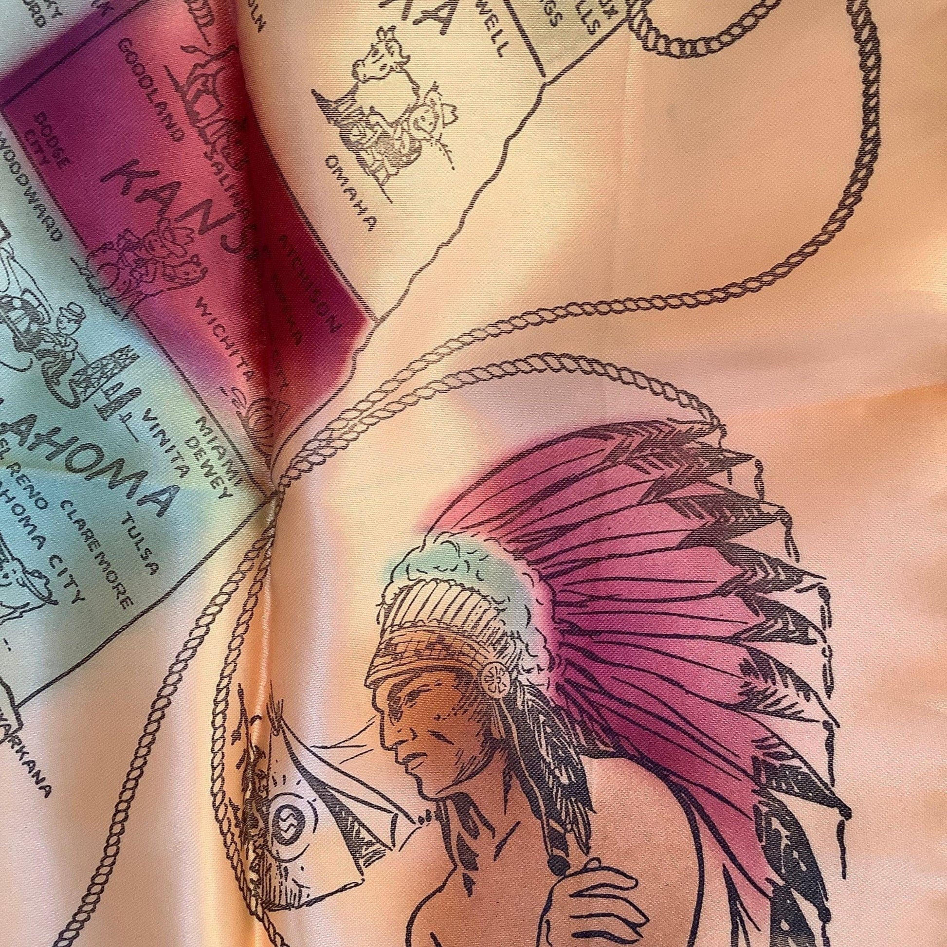 Vintage Nat Am Scarf