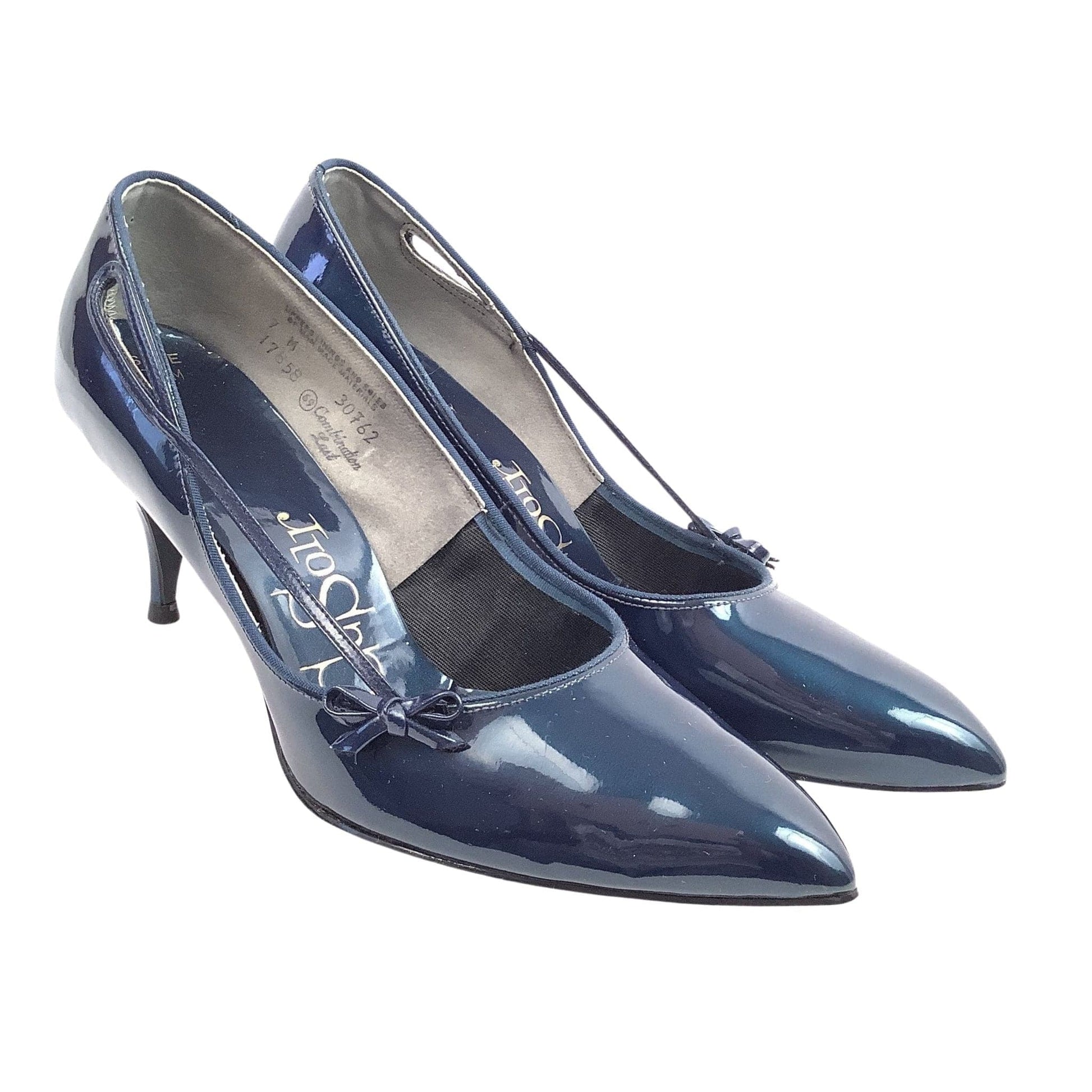 Vintage Navy-Blue Heels