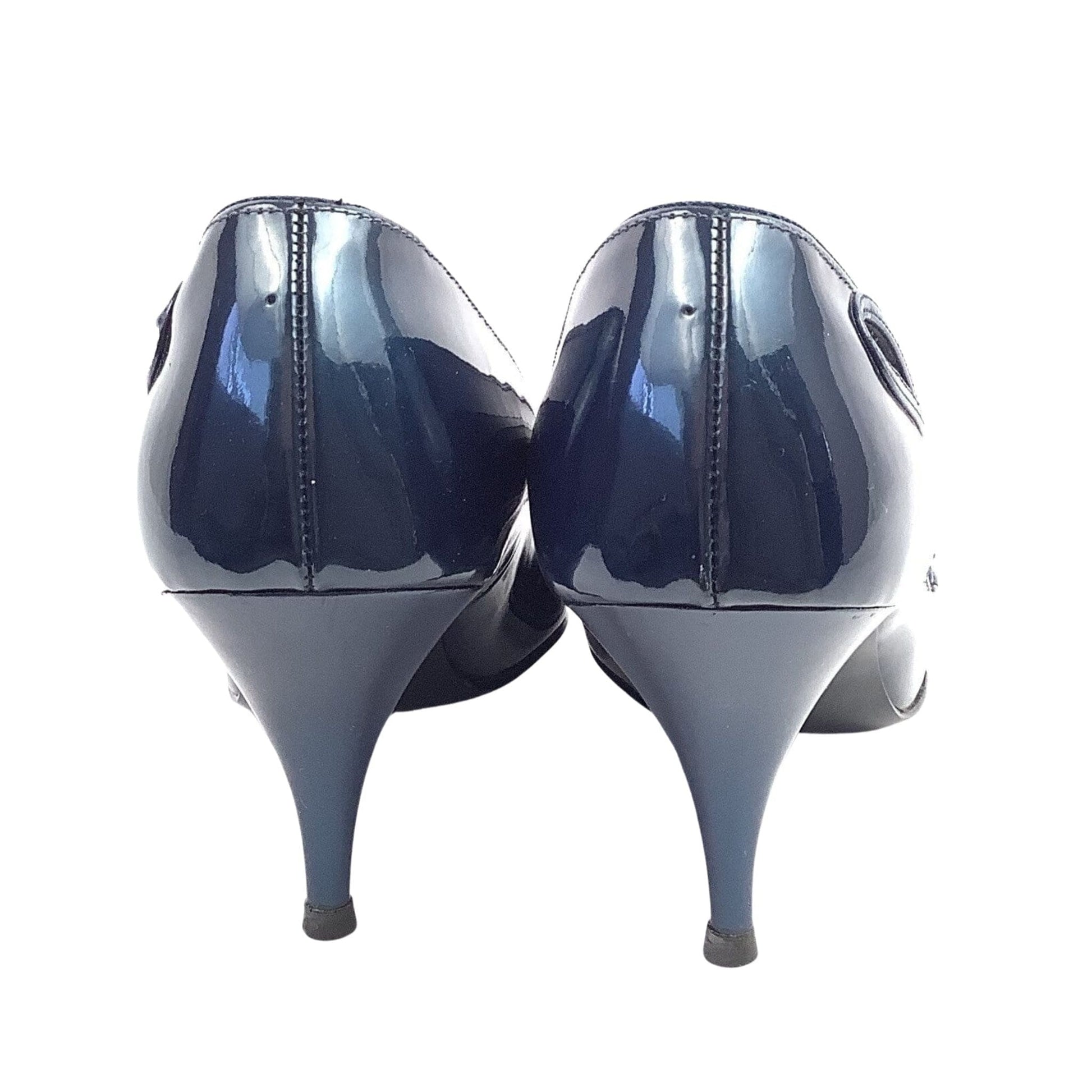 Vintage Navy-Blue Heels