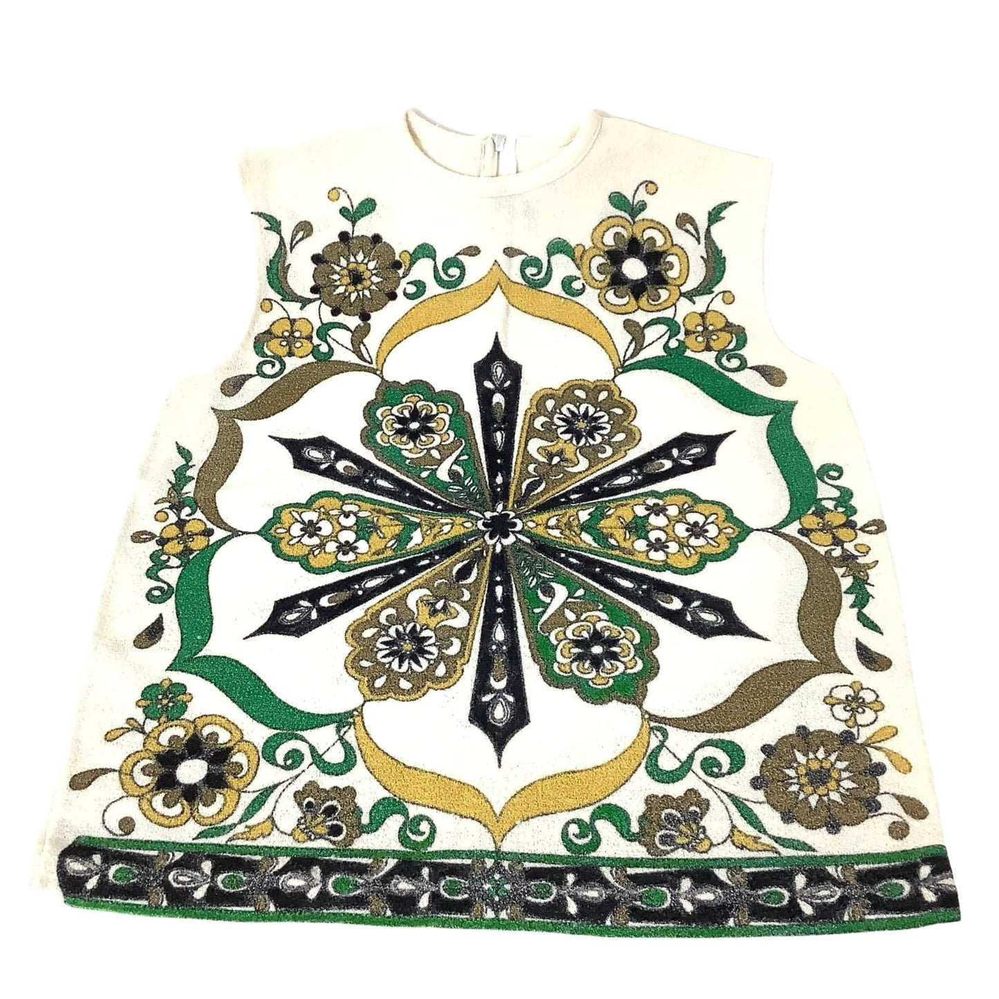 Vintage Novelty Top - Extra Small - 1960s Fashion