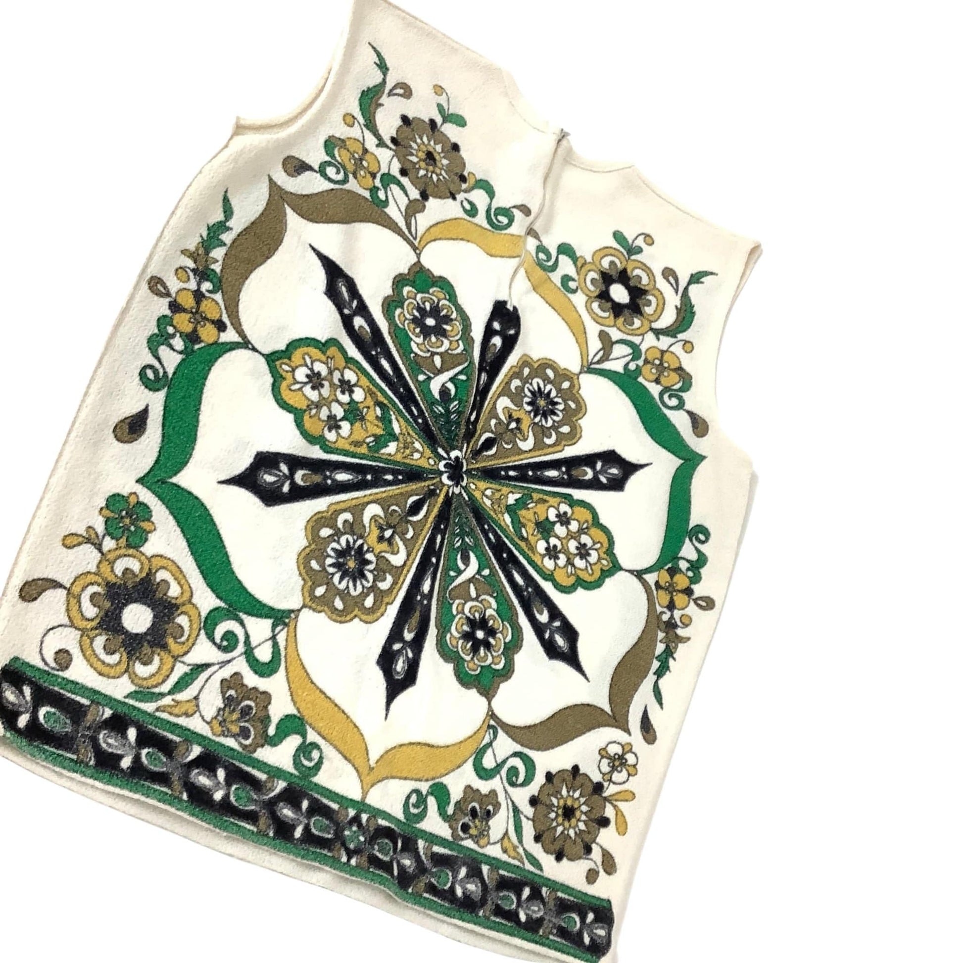 Vintage Novelty Top - Extra Small - 1960s Fashion