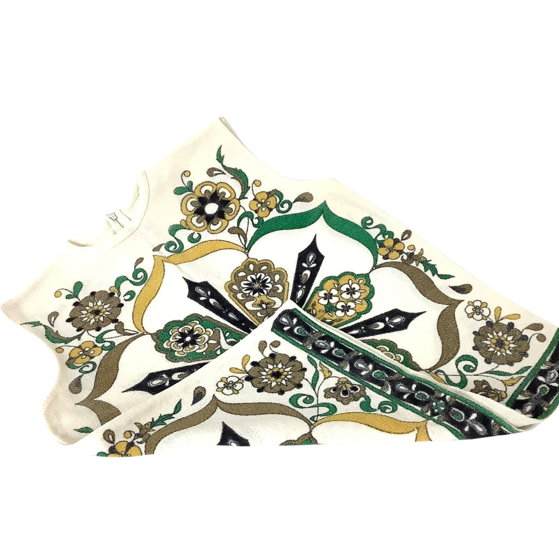 Vintage Novelty Top - Extra Small - 1960s Fashion