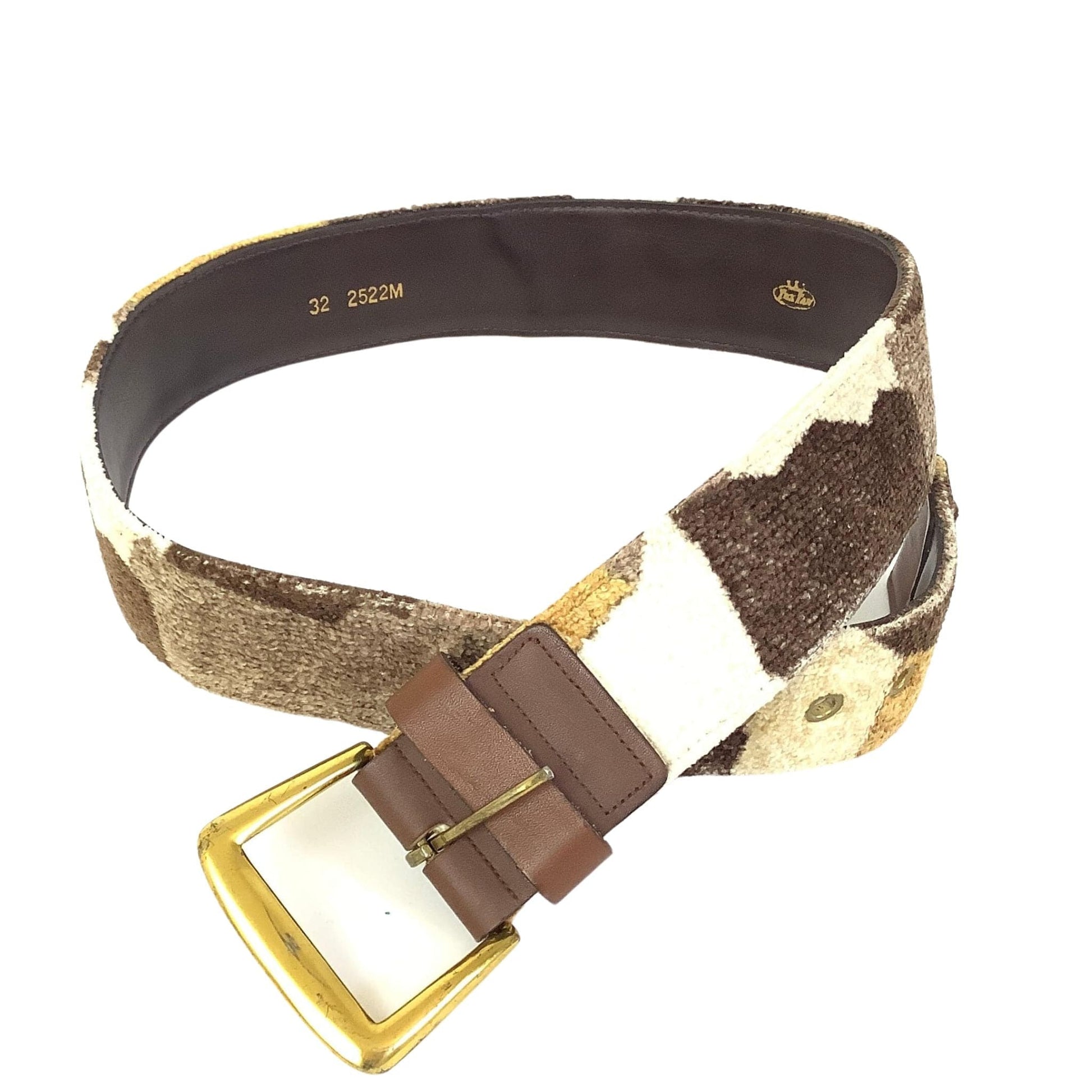Vintage Patchwork Belt