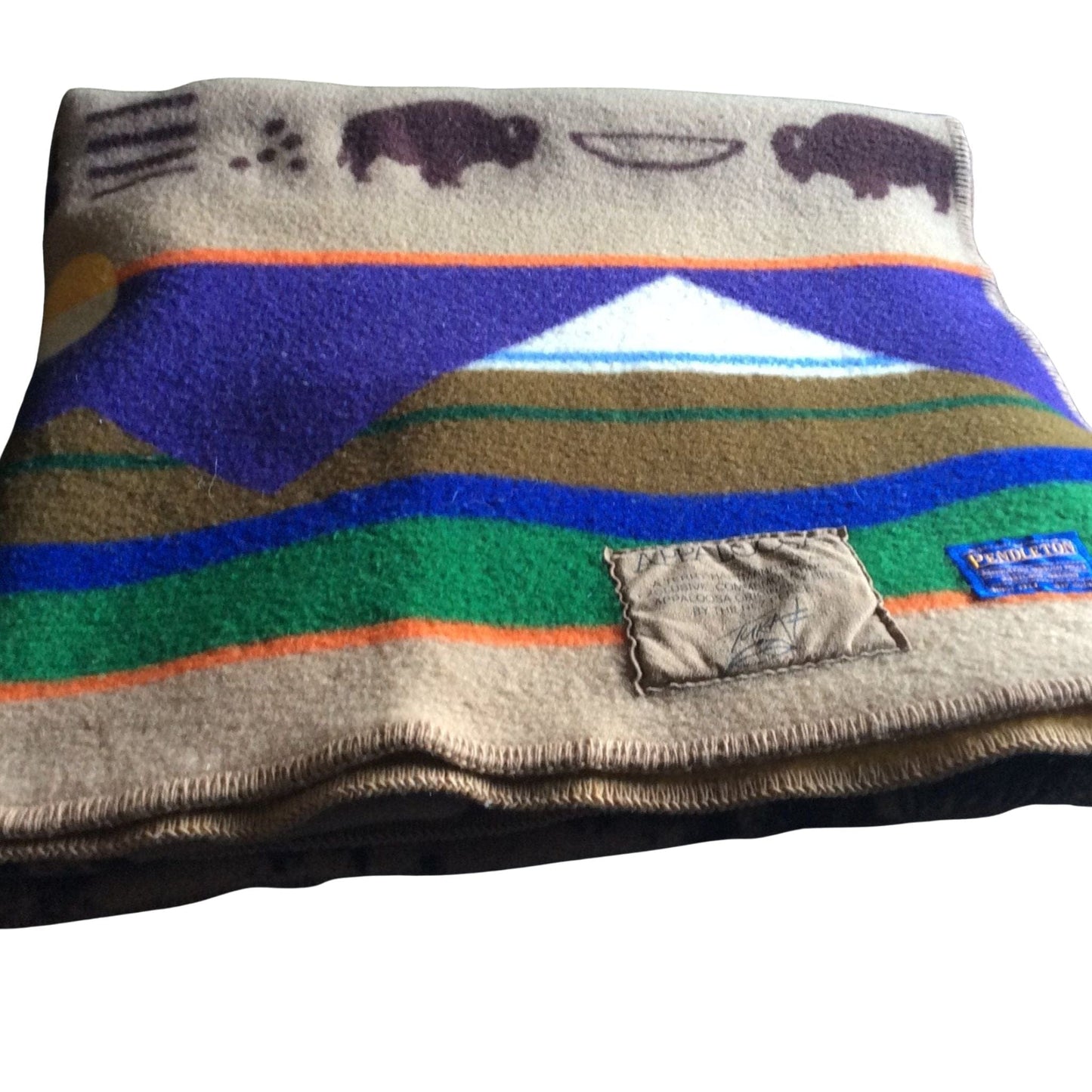 Vintage Pendleton Blanket Multi / Wool / Vintage 1990s