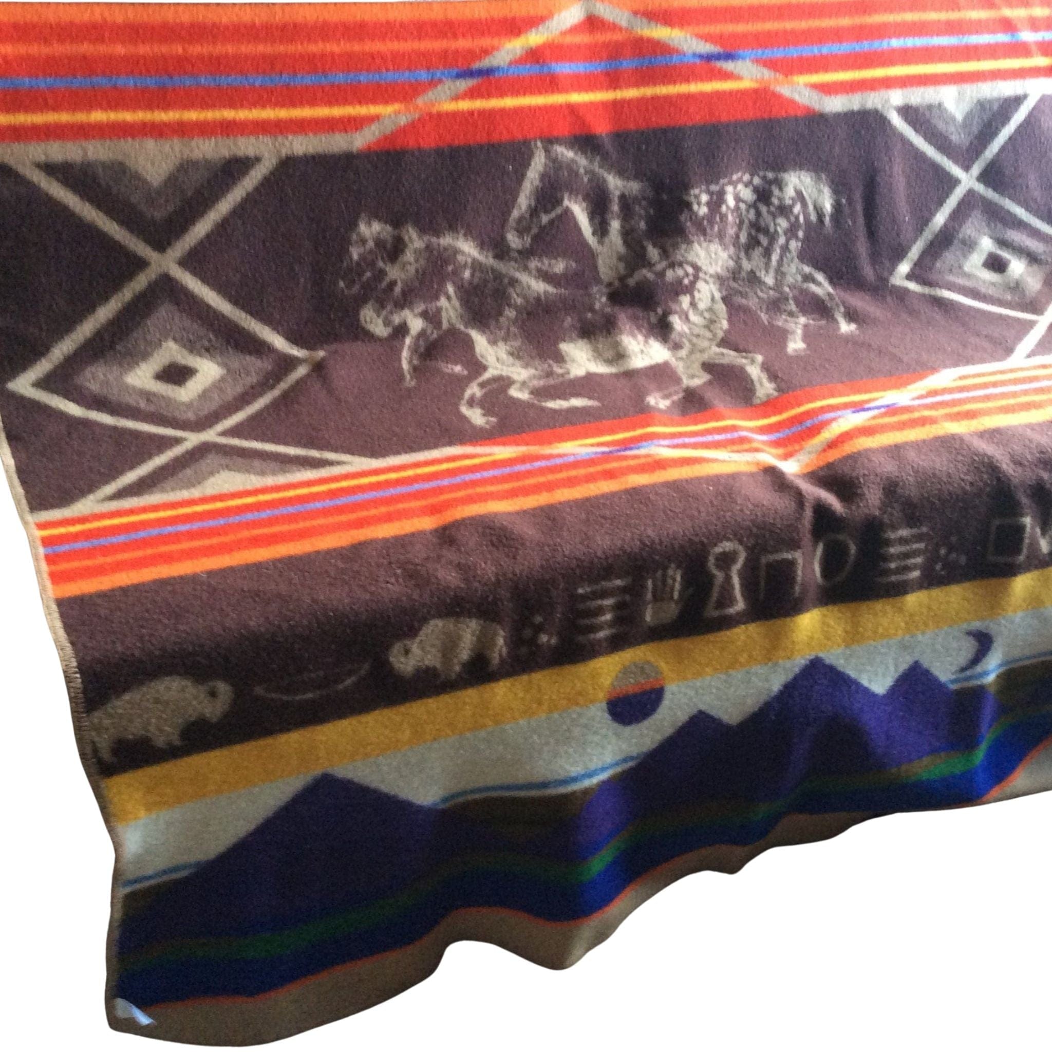 Pendleton '90s Appaloosa Horse Blanket Twin - Terry Hartman
