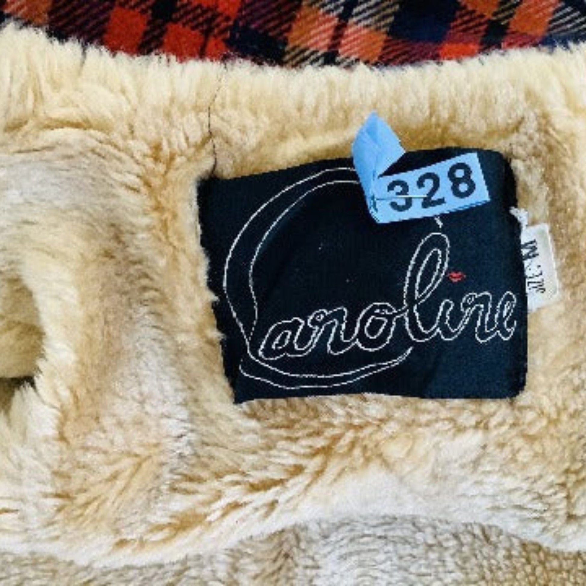 Vintage Plaid Wool Coat