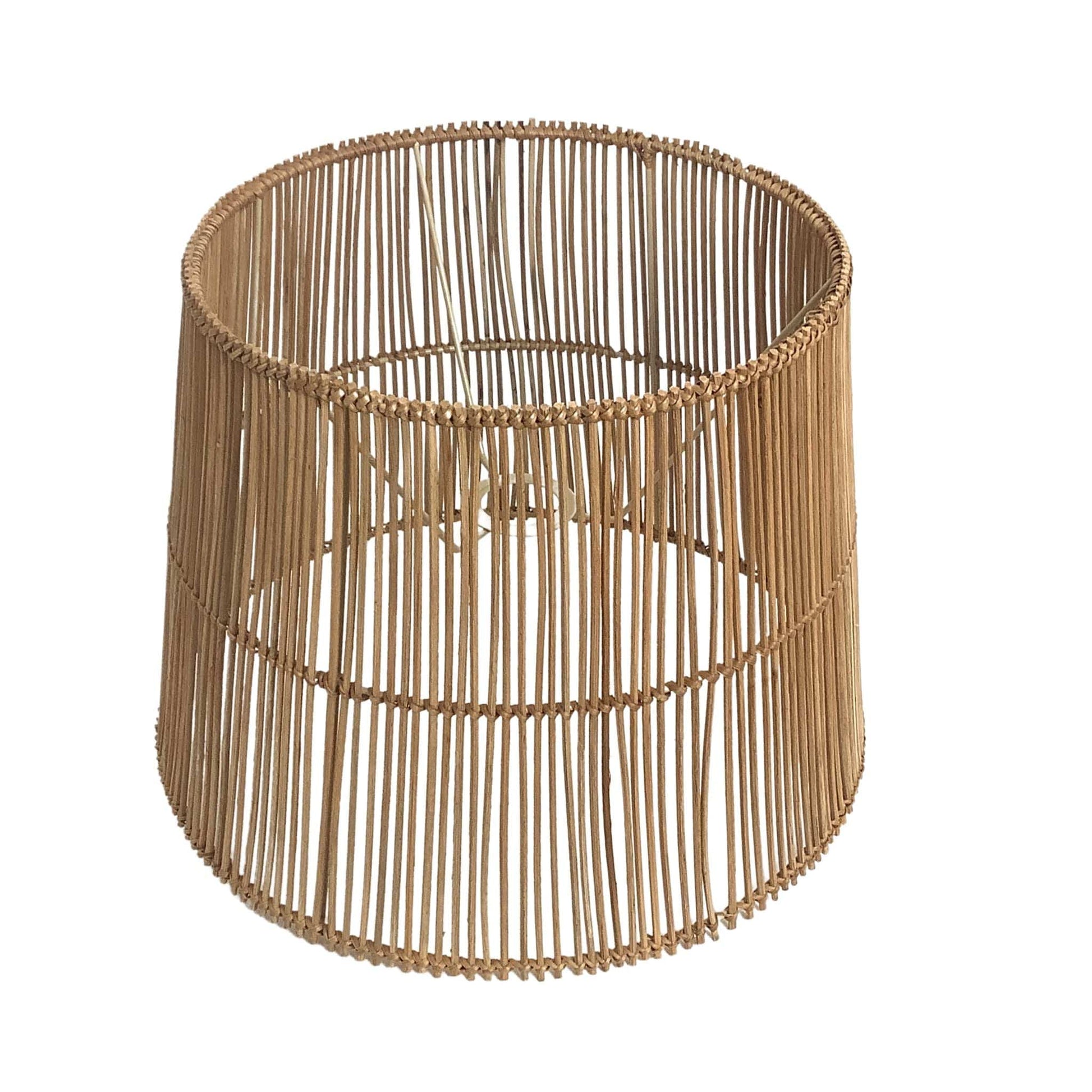 Vintage Reed Lamp Shade