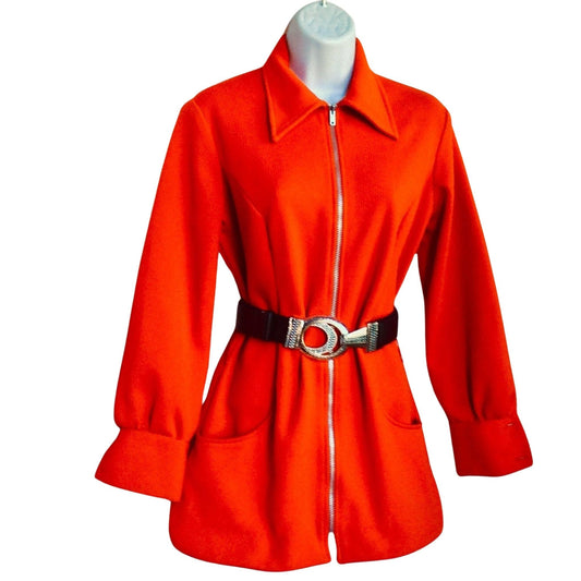 Vintage Retro Red Blazer
