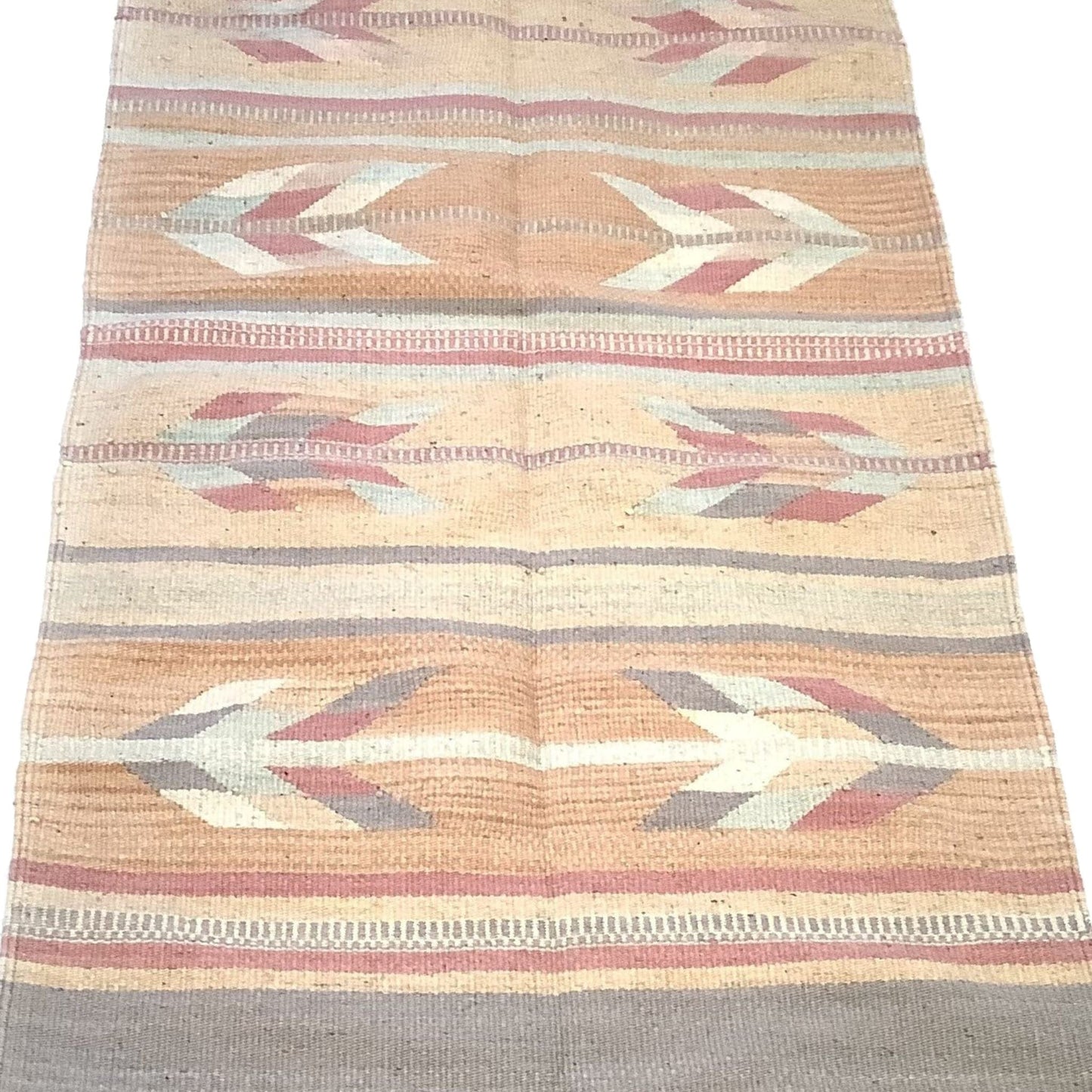 Vintage Serape Area Rug Multi / Wool / Vintage 1970s