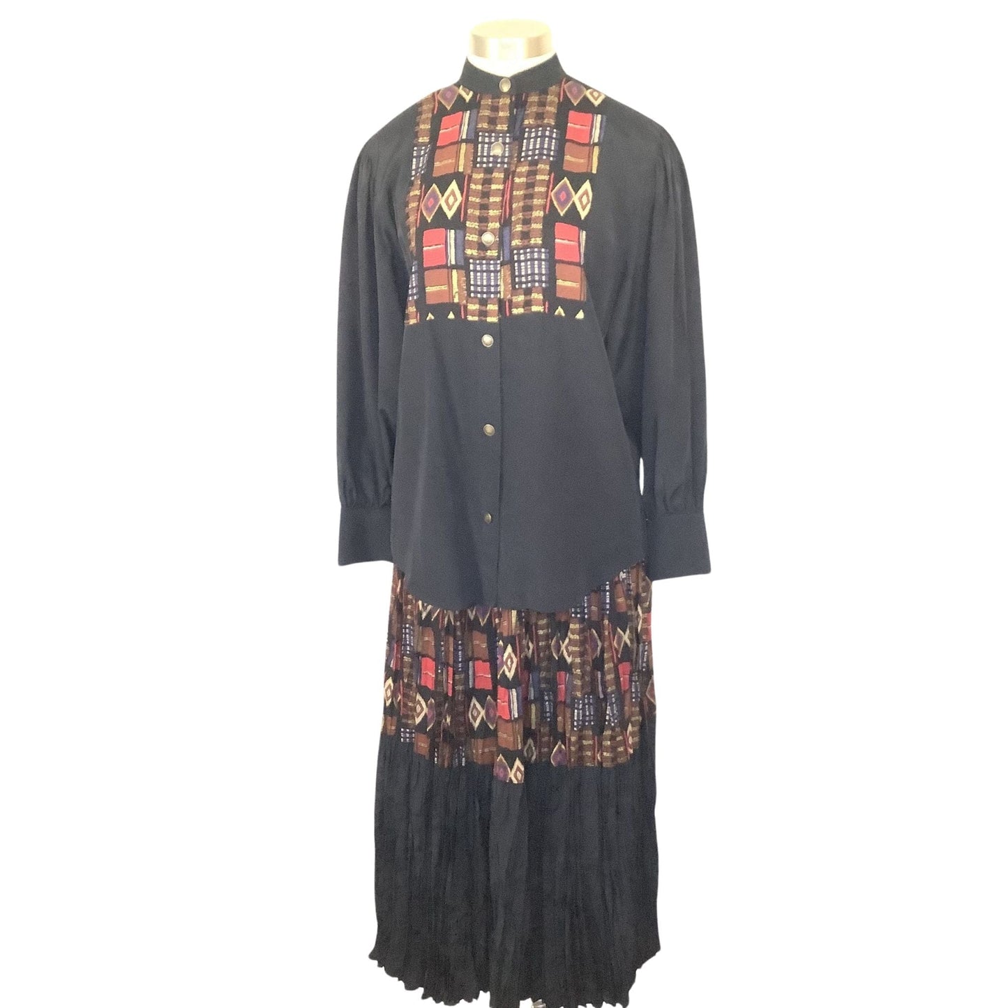 Vintage Sherry Holt 1980s Outfit Top Untucked View