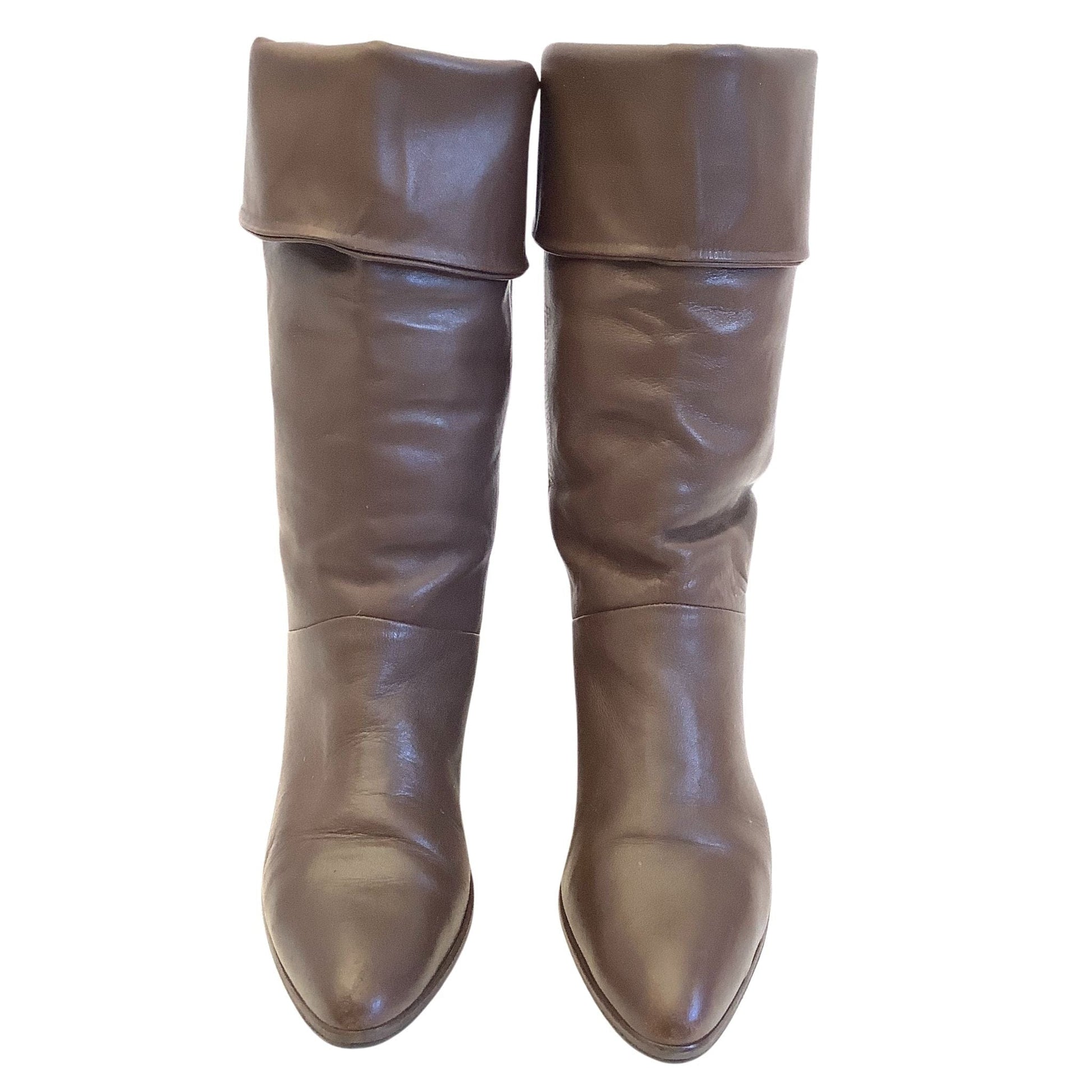 Vintage Slouchy Brown Boots