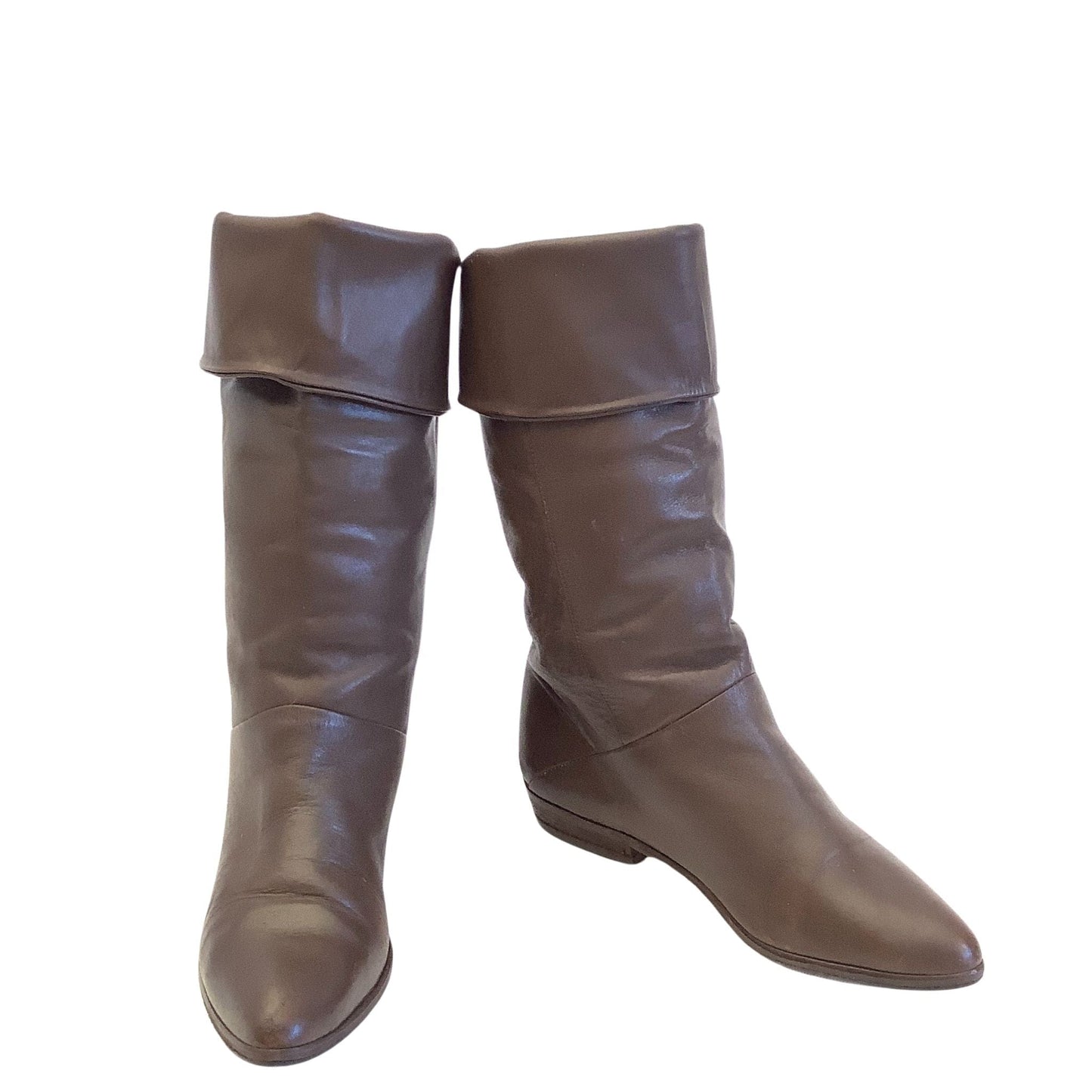 Vintage Slouchy Brown Boots