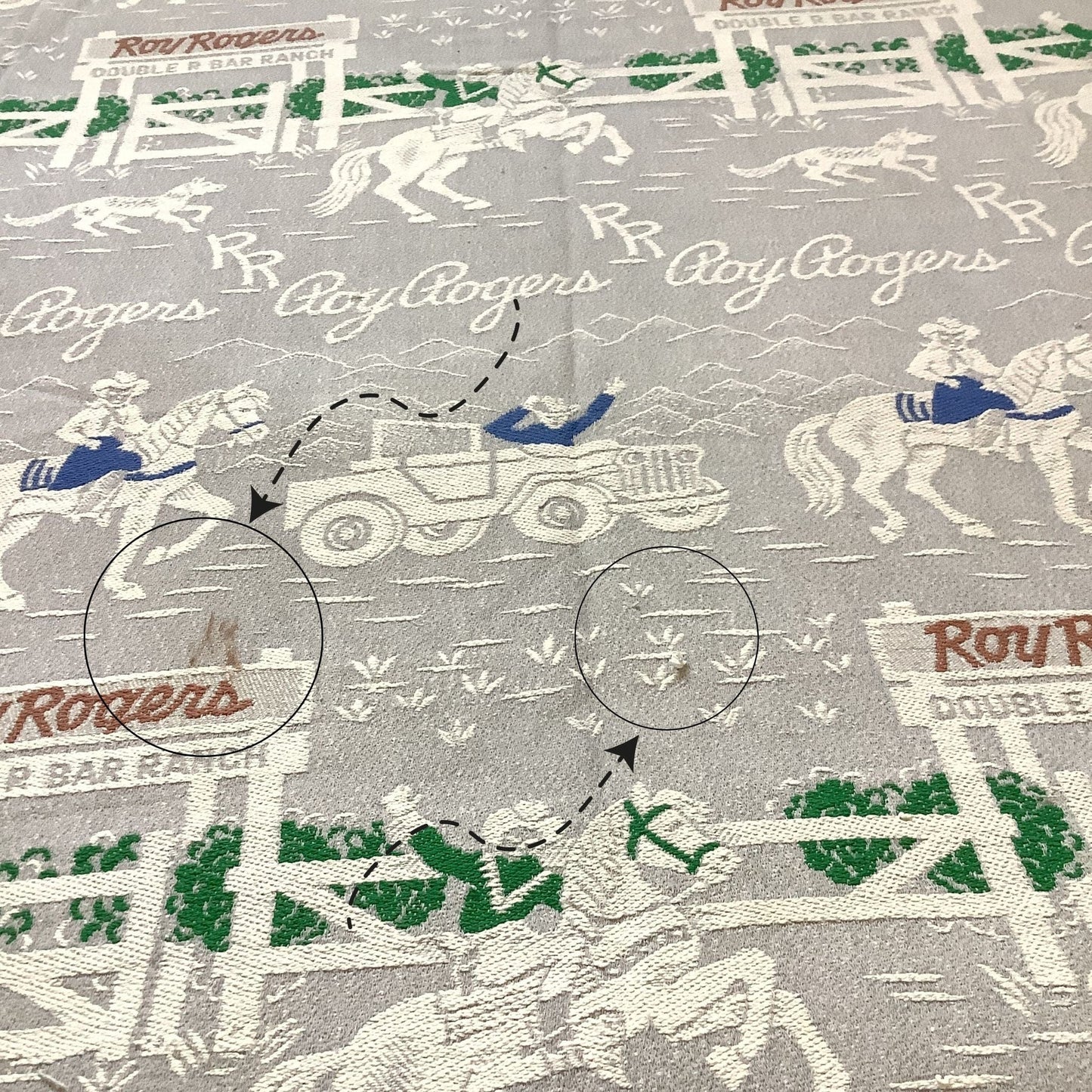 Vintage Southwestern Bedspread Multi / Cotton / Vintage 1950s