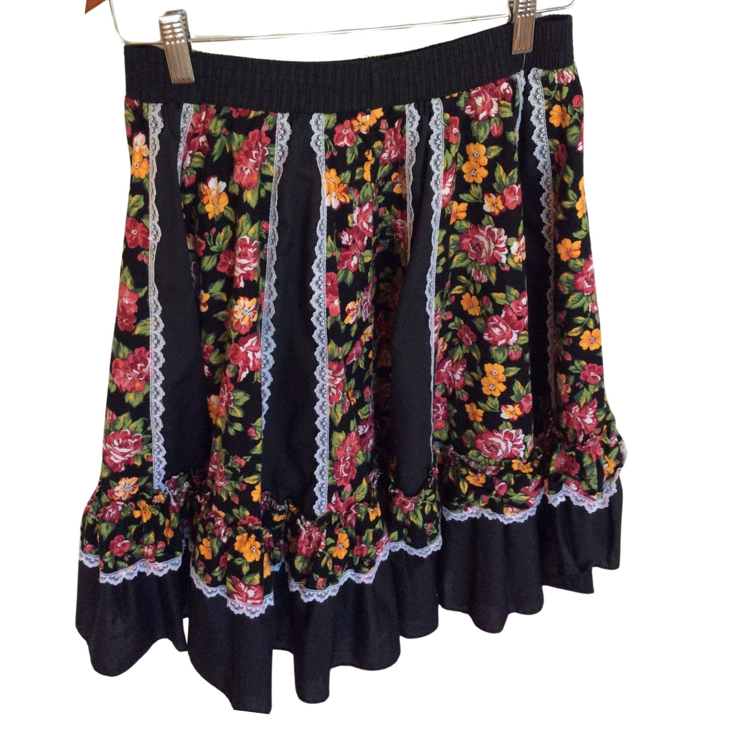 Vintage Square Dance Skirt