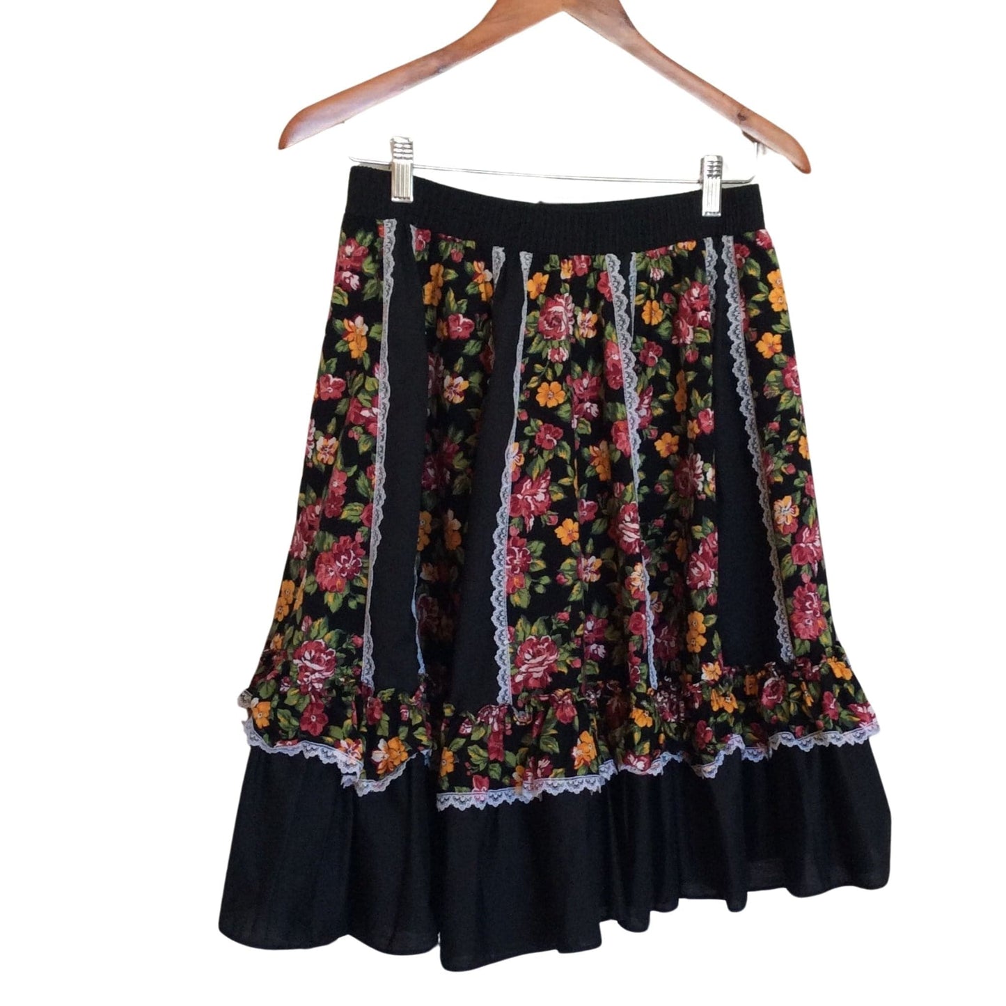 Vintage Square Dance Skirt