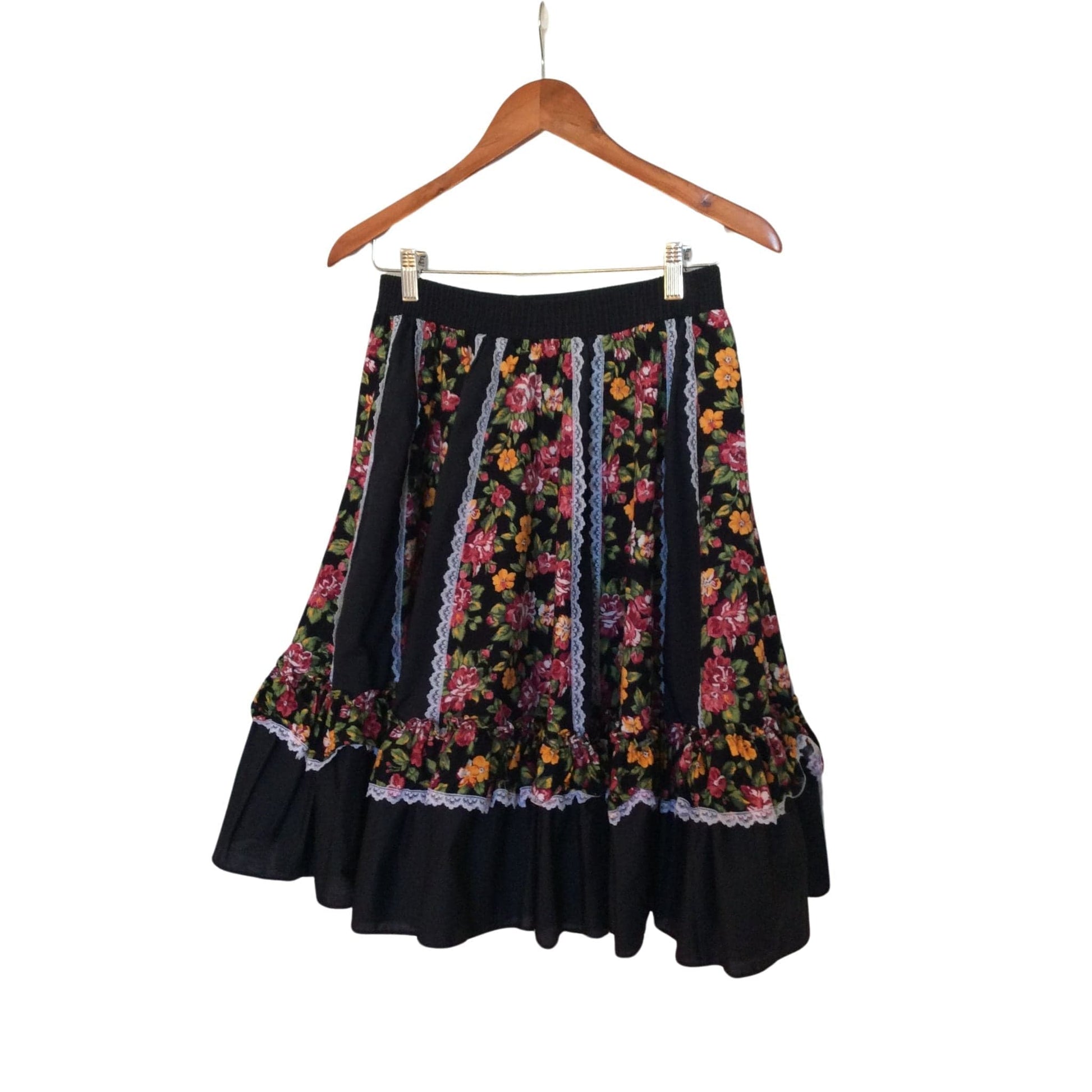 Vintage Square Dance Skirt