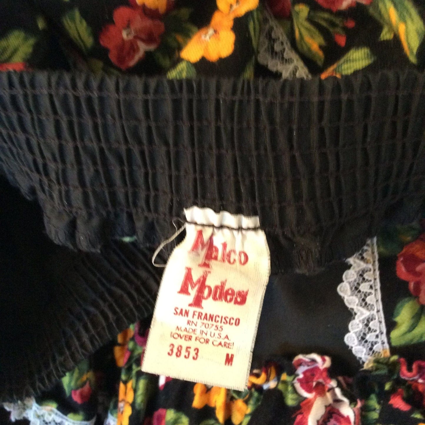 Vintage Square Dance Skirt