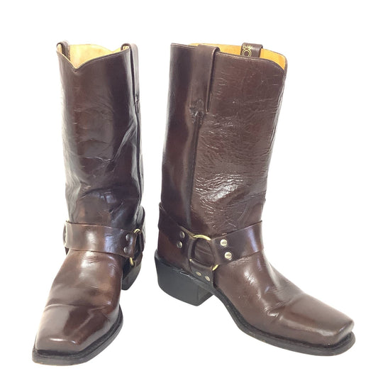 Vintage Square Toe Boots