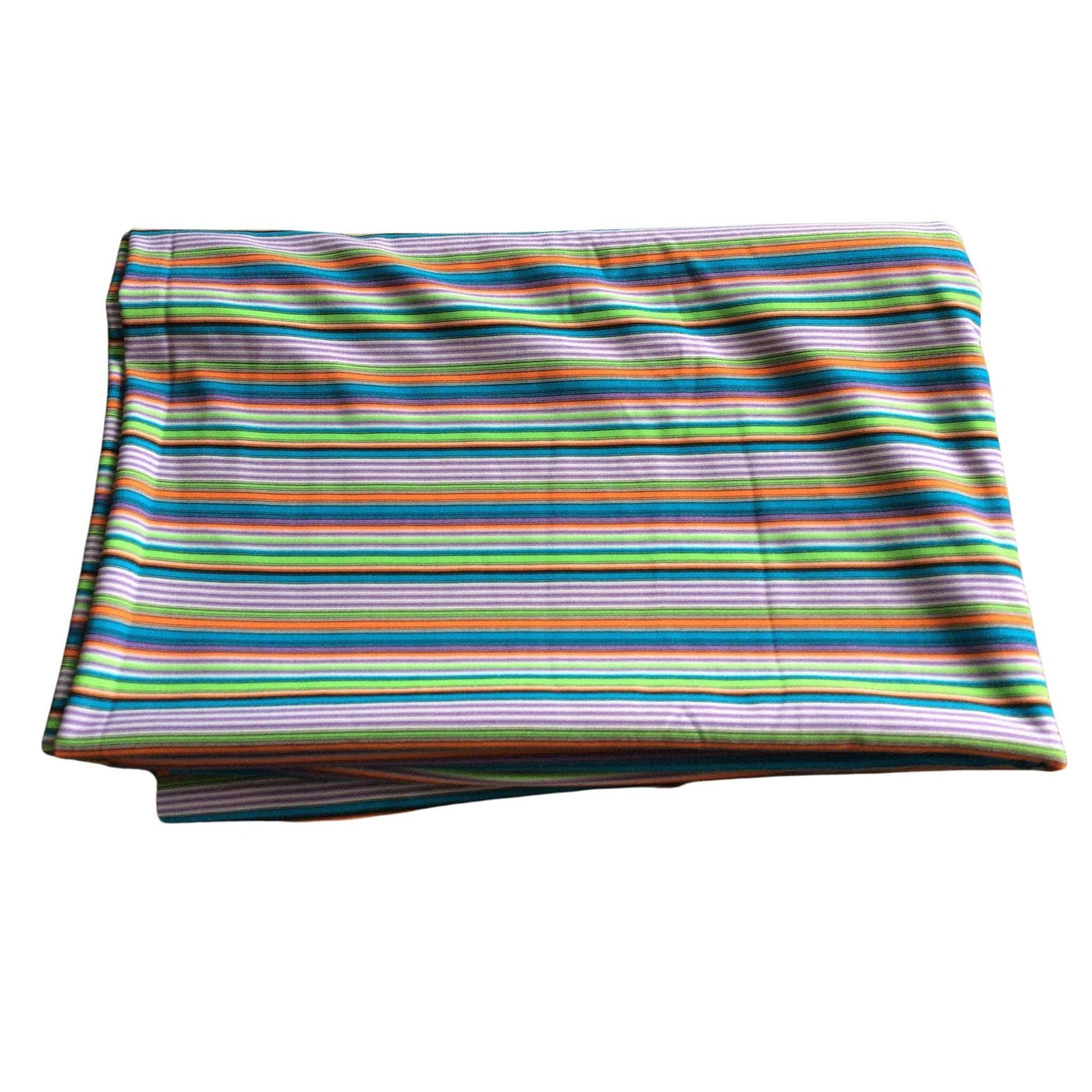 Vintage Striped Fabric Multi / Polyester / Vintage 1970s