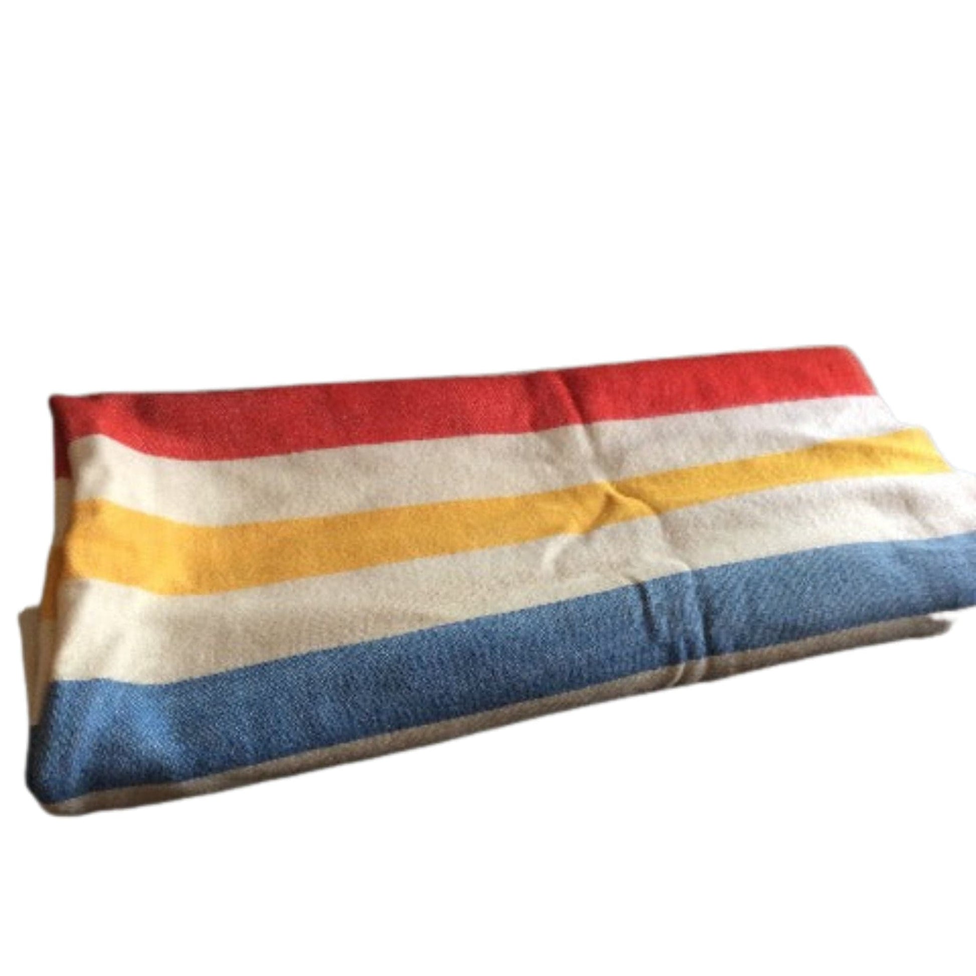 Vintage Striped Wool Blanket