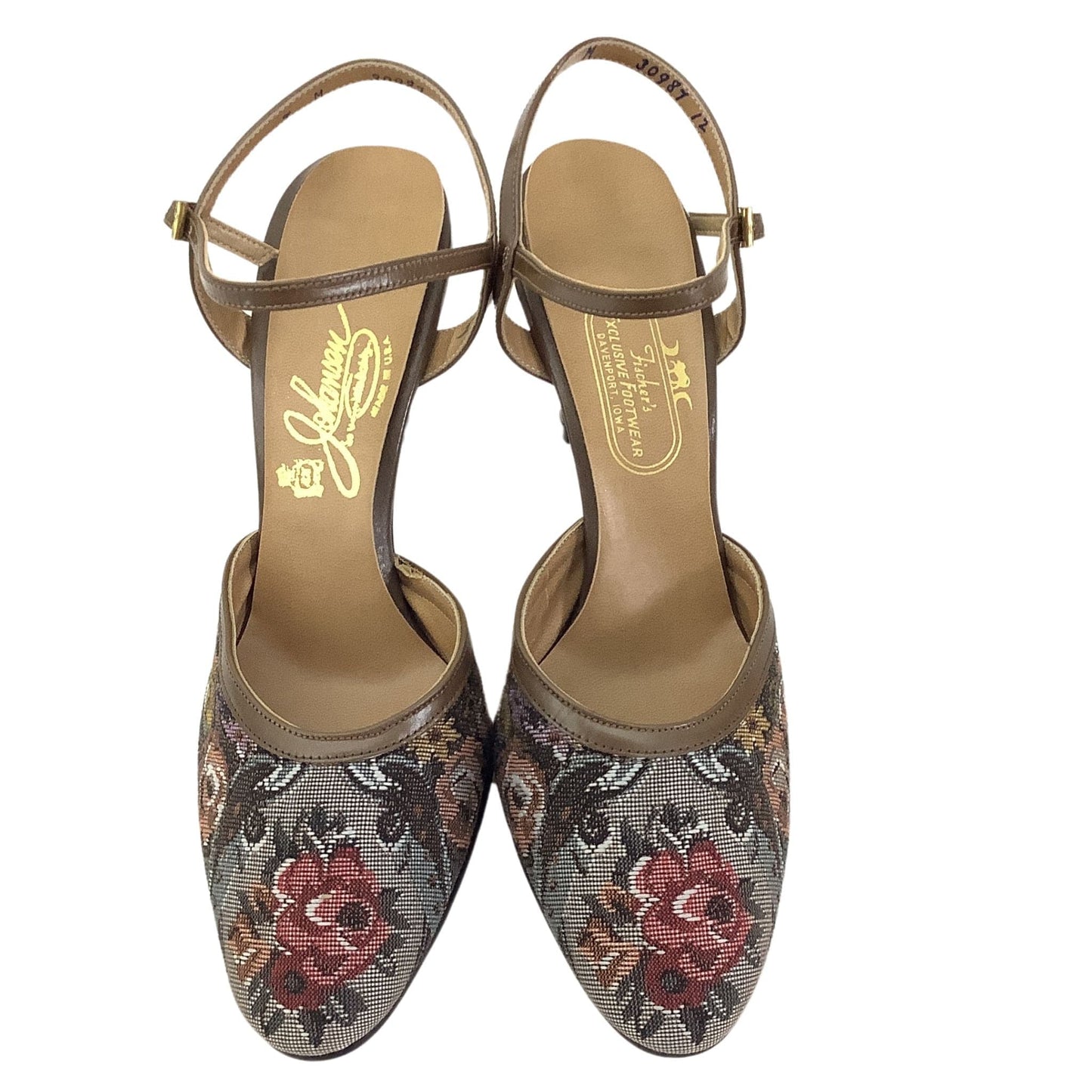 Vintage Tapestry Heels