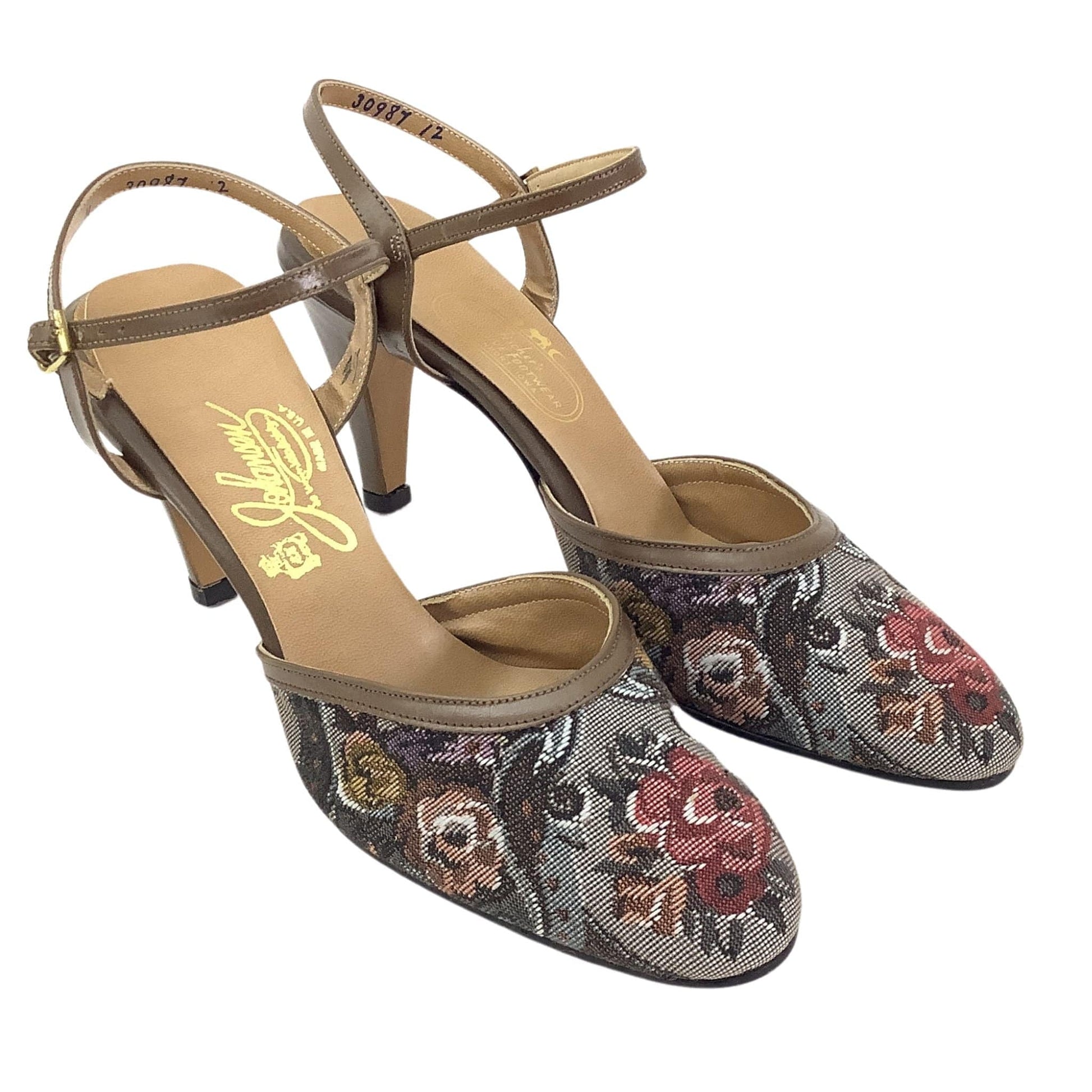 Vintage Tapestry Heels
