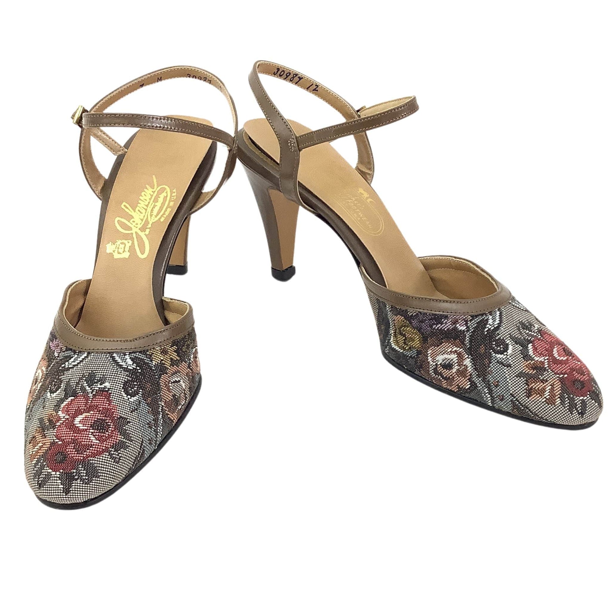 Vintage Tapestry Heels