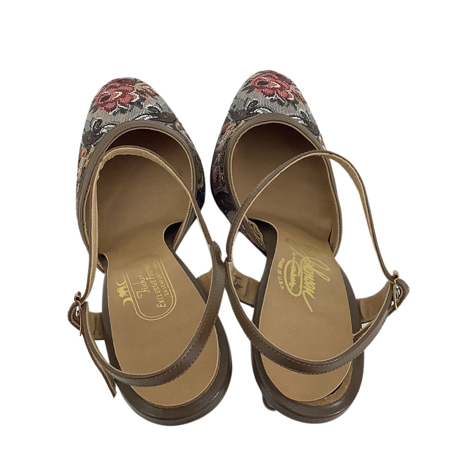 Vintage Tapestry Heels
