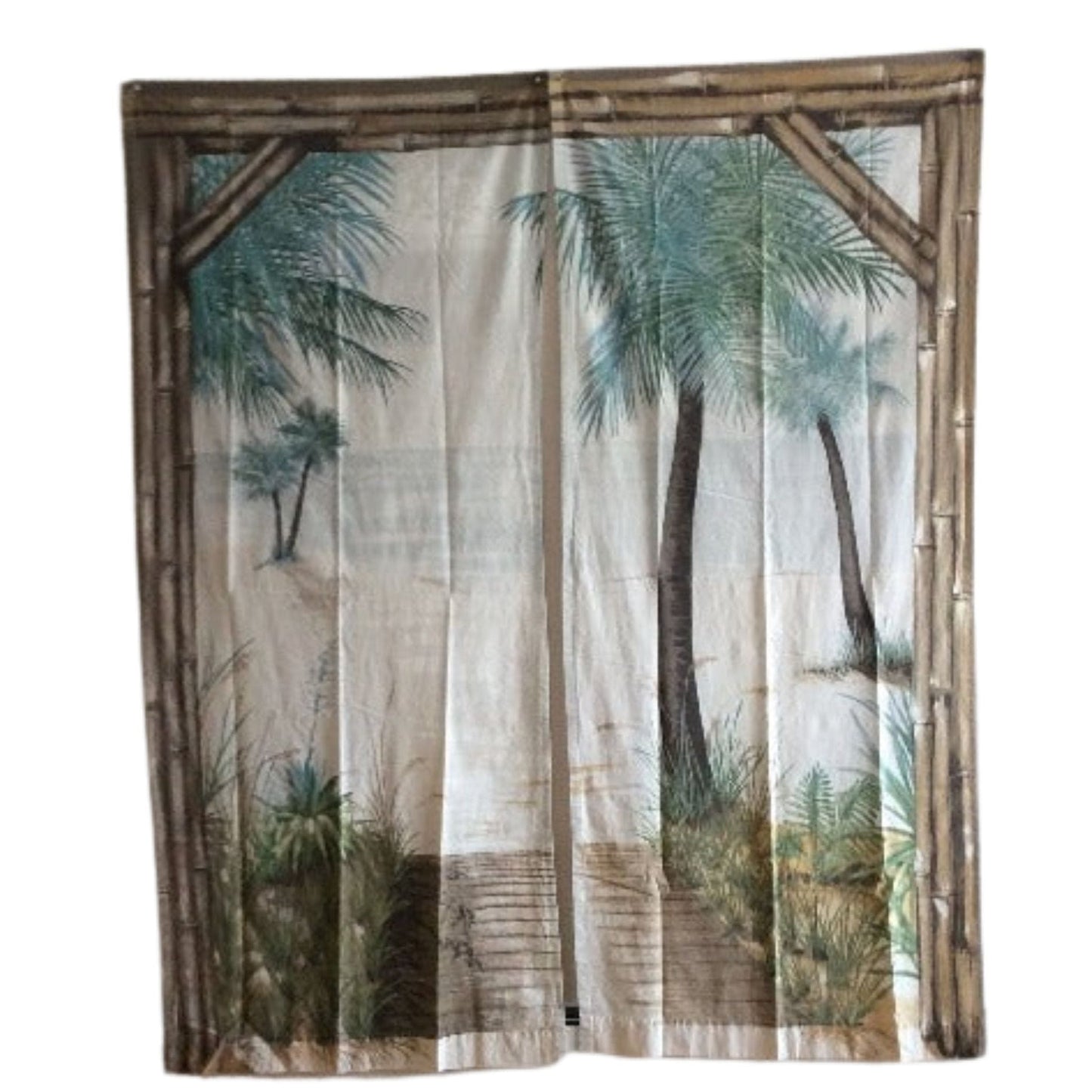 Vintage Tiki Curtains