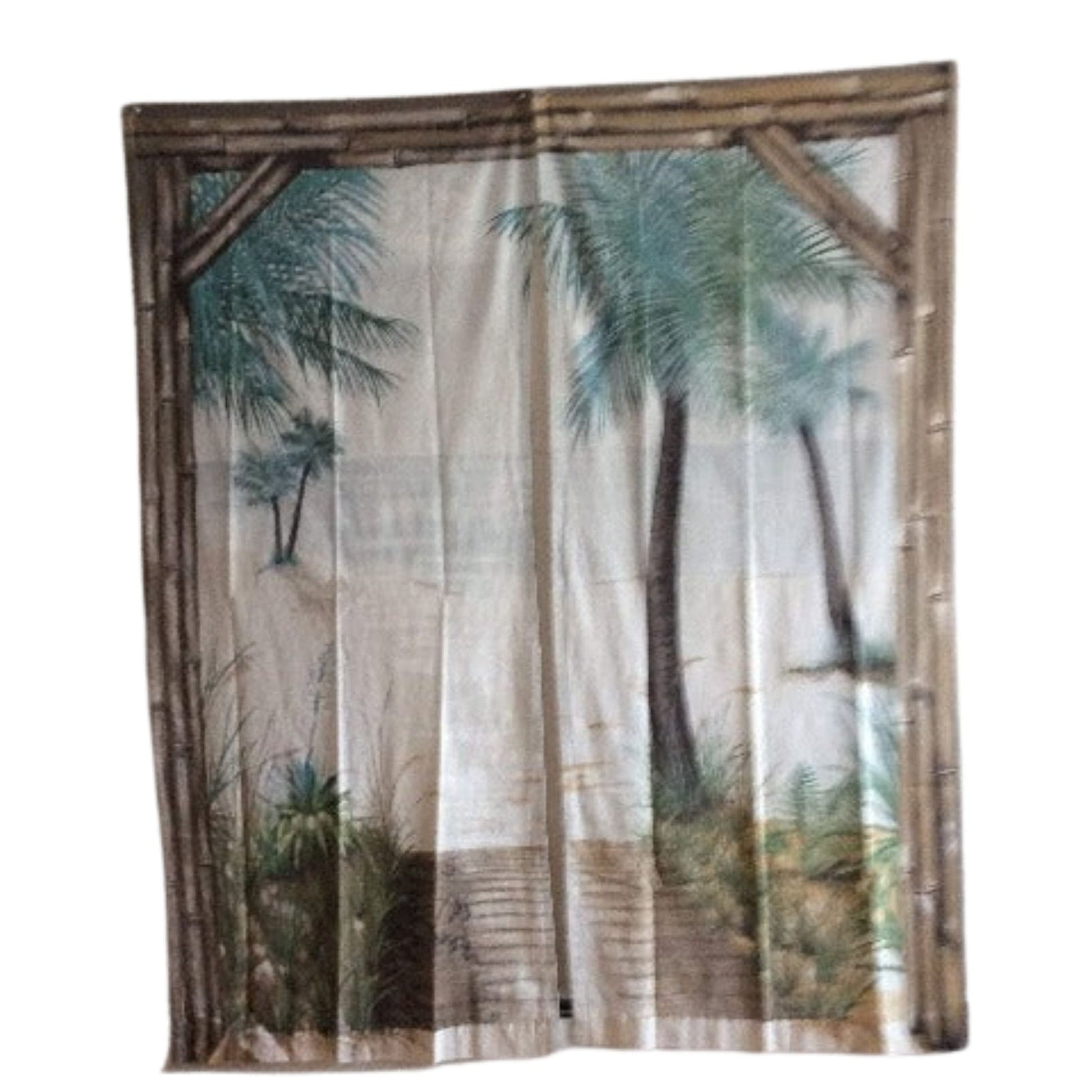 Vintage Tiki Curtains