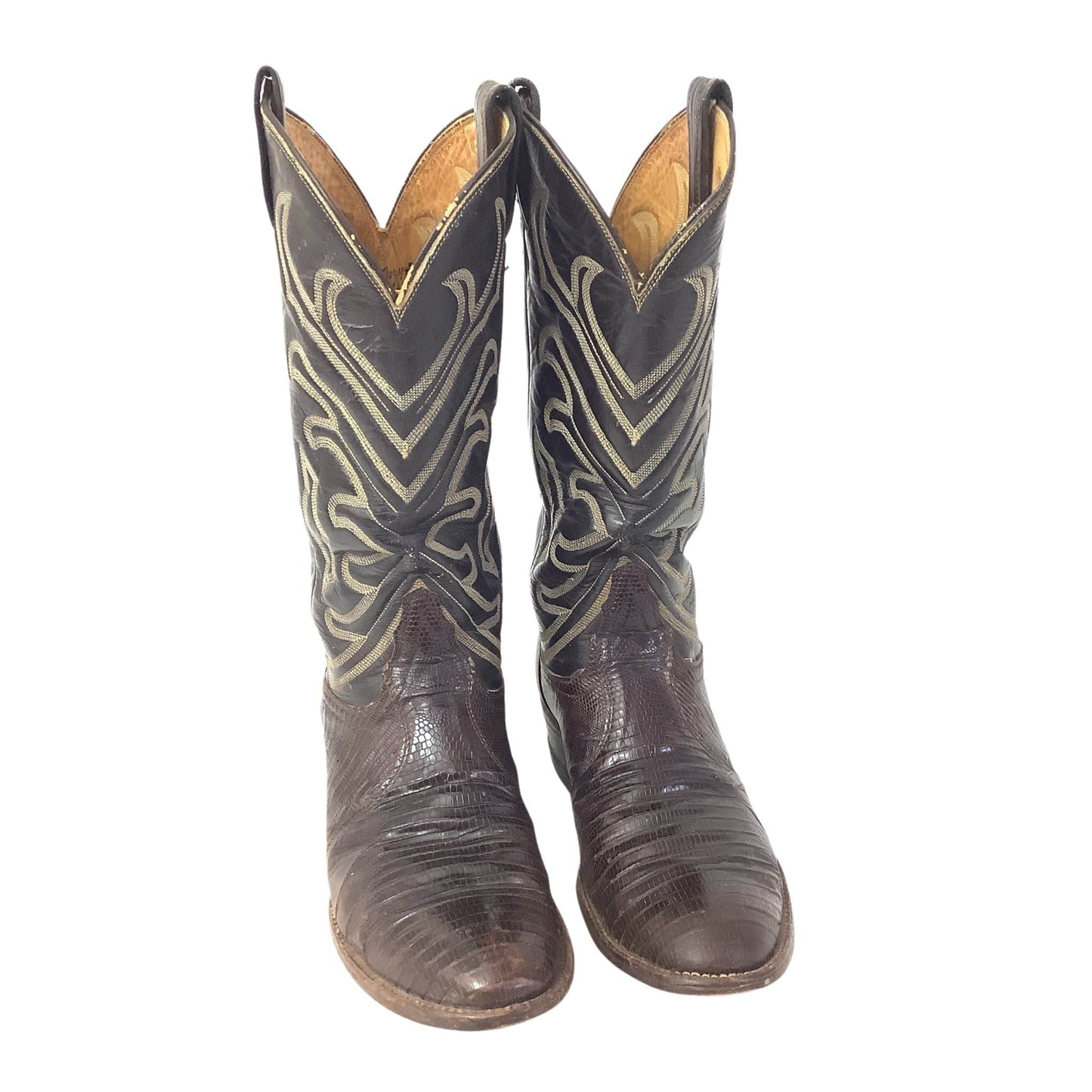 Vintage Tony Lama Boots 7 / Brown / Vintage 1980s