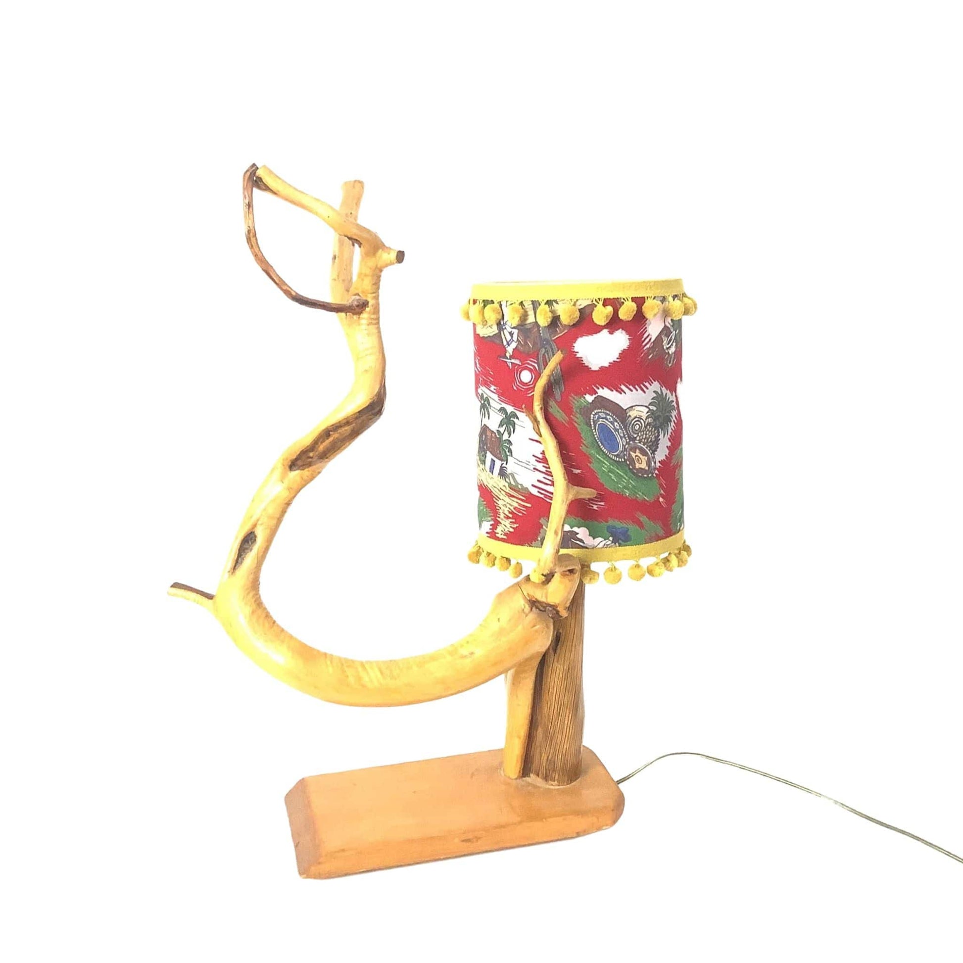 Vintage Tree Branch Lamp