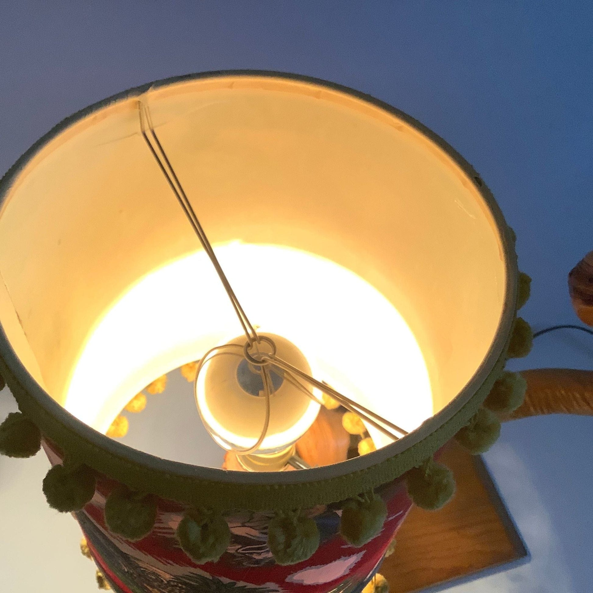 Vintage Tree Branch Lamp