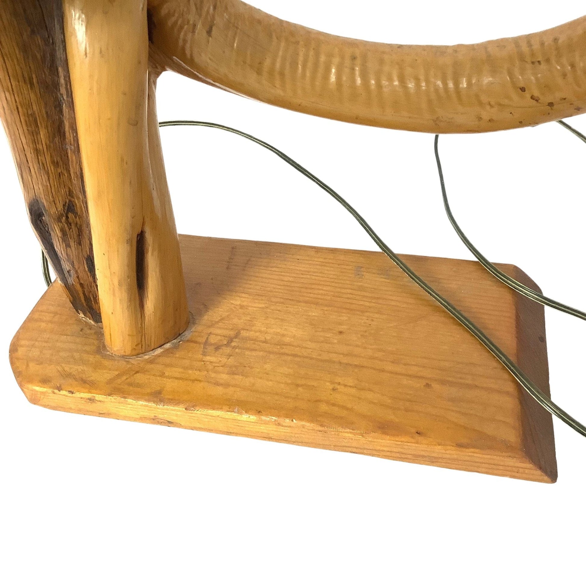 Vintage Tree Branch Lamp