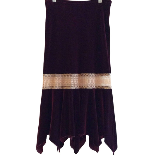 Vintage Velvet Skirt