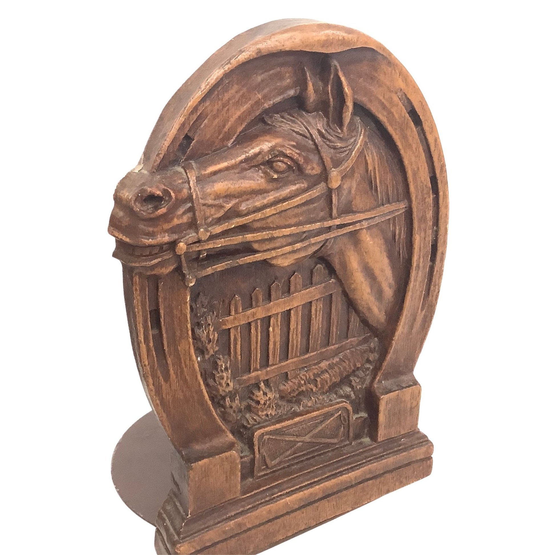 Vintage Western Bookends