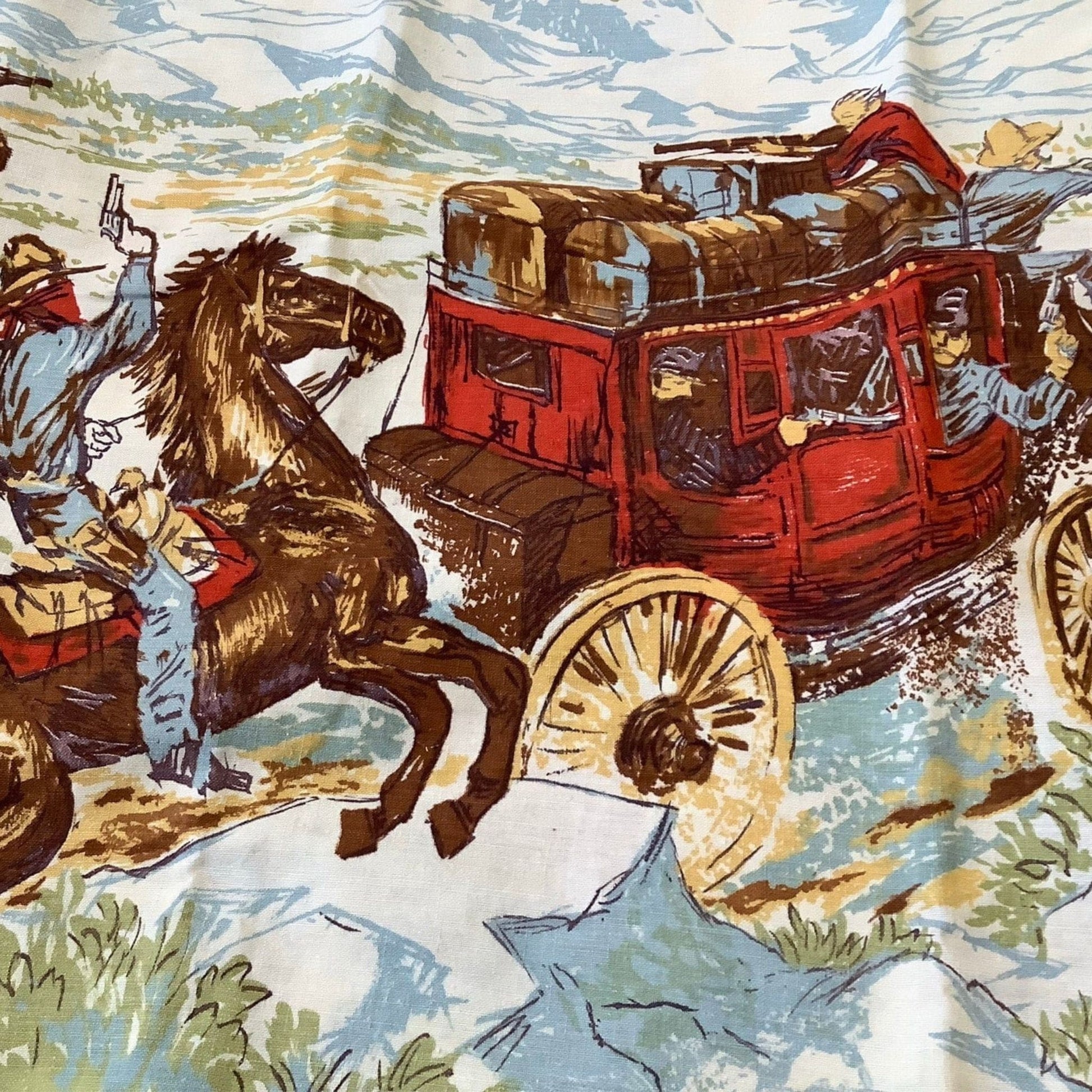 Vintage Western Curtains