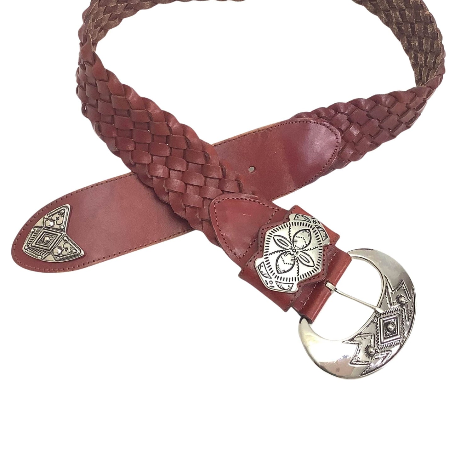 Vintage Western Red Belt